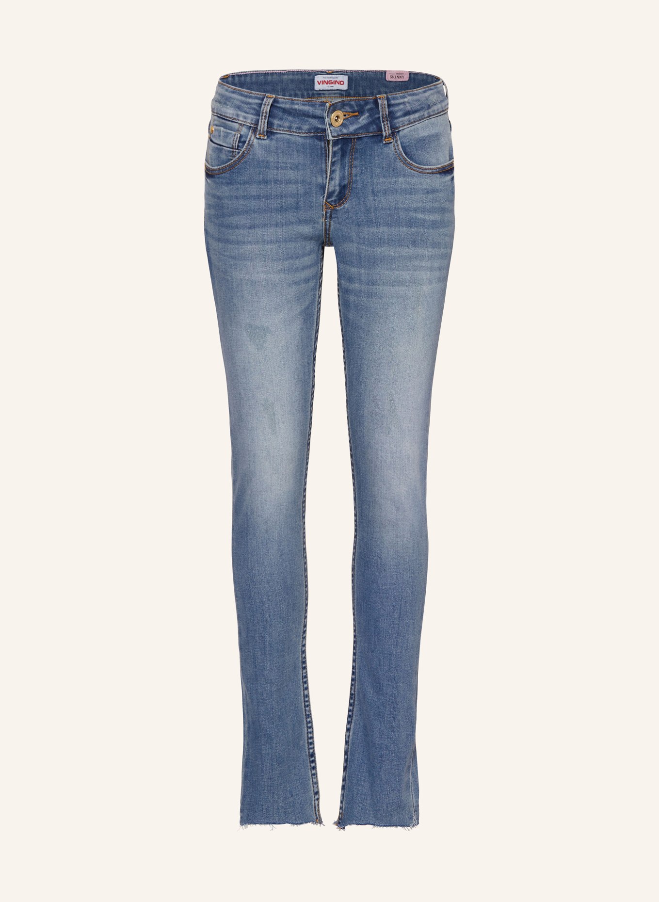 VINGINO Jeans AMIA Skinny Fit, Farbe: MID BLUE WASH (Bild 1)