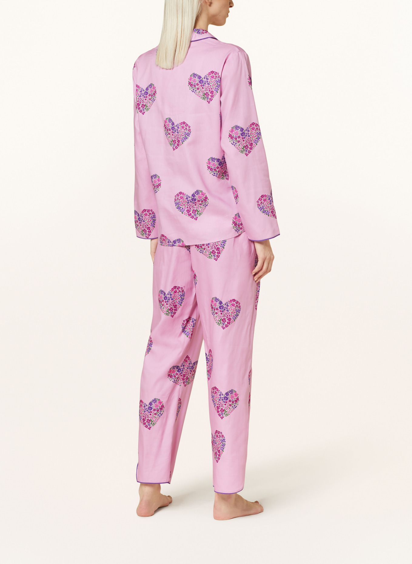 cyberjammies Pajama pants VALENTINA, Color: PINK/ PURPLE (Image 3)