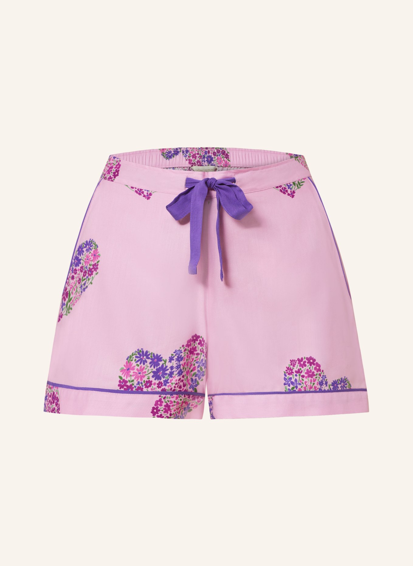 cyberjammies Pajama shorts VALENTINA, Color: PINK/ PURPLE (Image 1)
