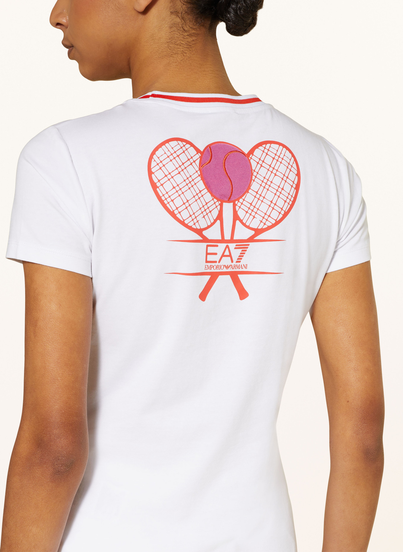 EA7 EMPORIO ARMANI T-shirt, Kolor: BIAŁY (Obrazek 5)