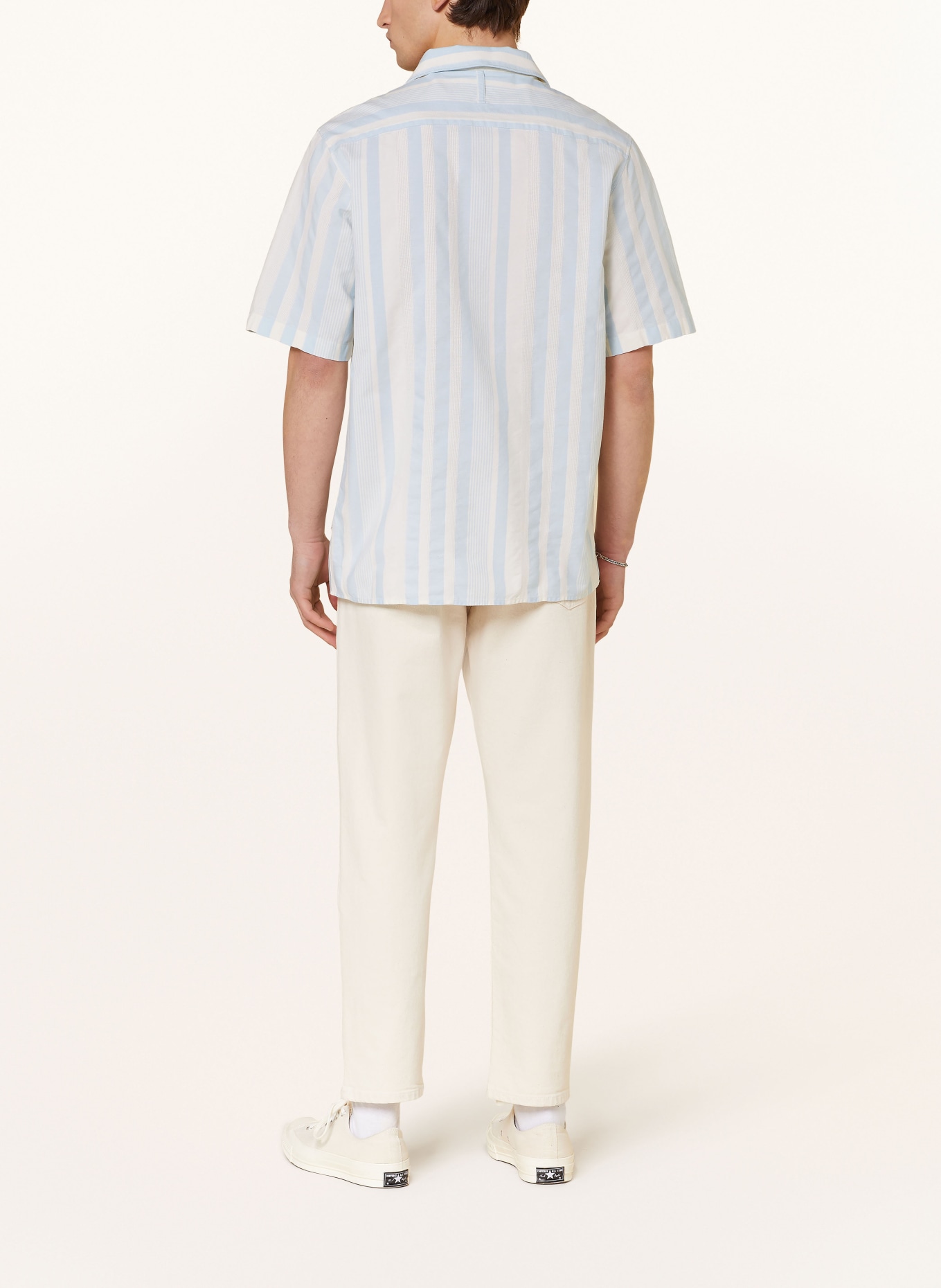 NN.07 Resort shirt JULIO comfort fit, Color: LIGHT BLUE/ ECRU (Image 3)