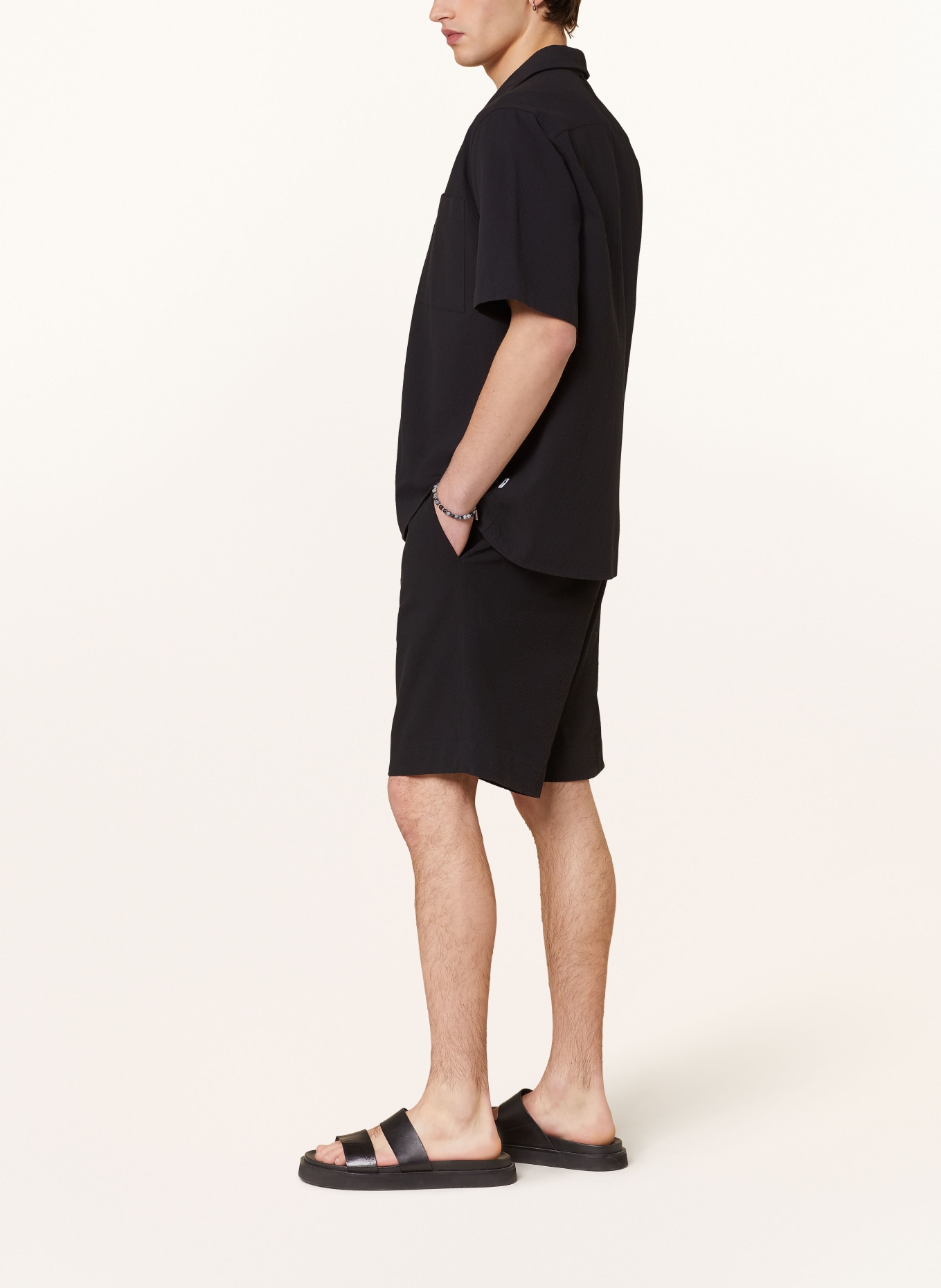 NN.07 Shorts SEB Regular Fit, Color: BLACK (Image 4)