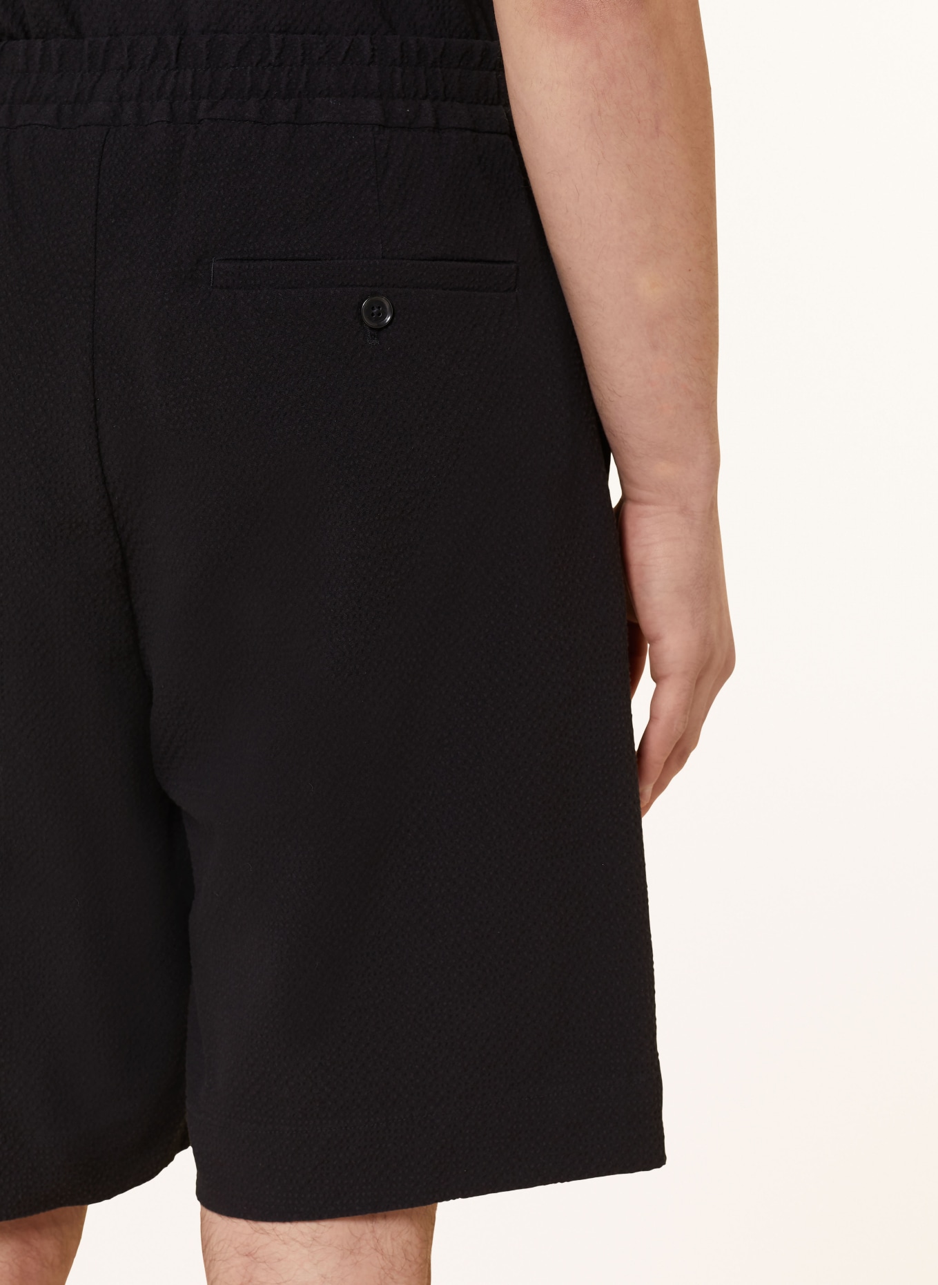 NN.07 Shorts SEB Regular Fit, Color: BLACK (Image 6)
