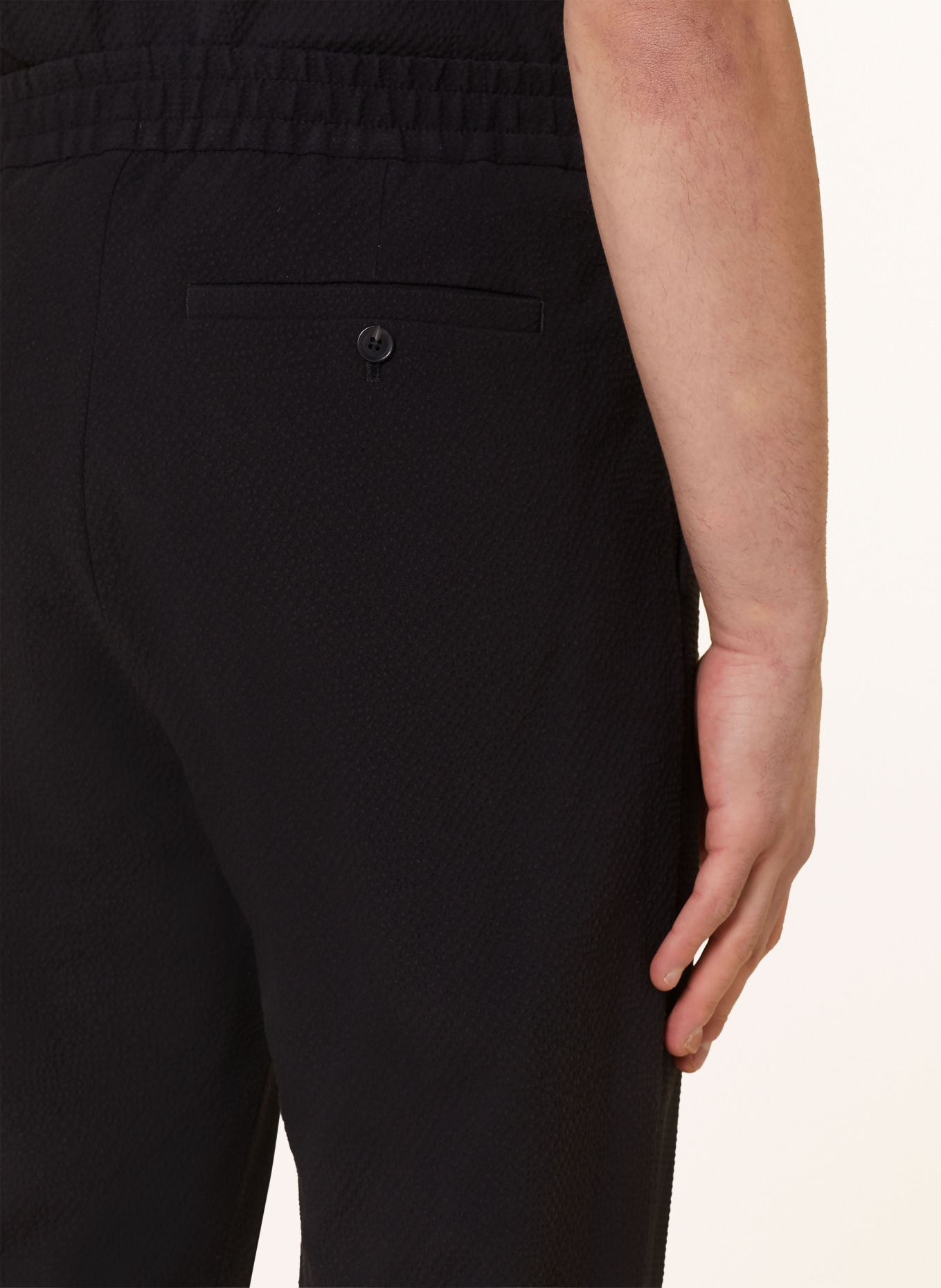 NN.07 Trousers BILLIE regular fit, Color: BLACK (Image 6)