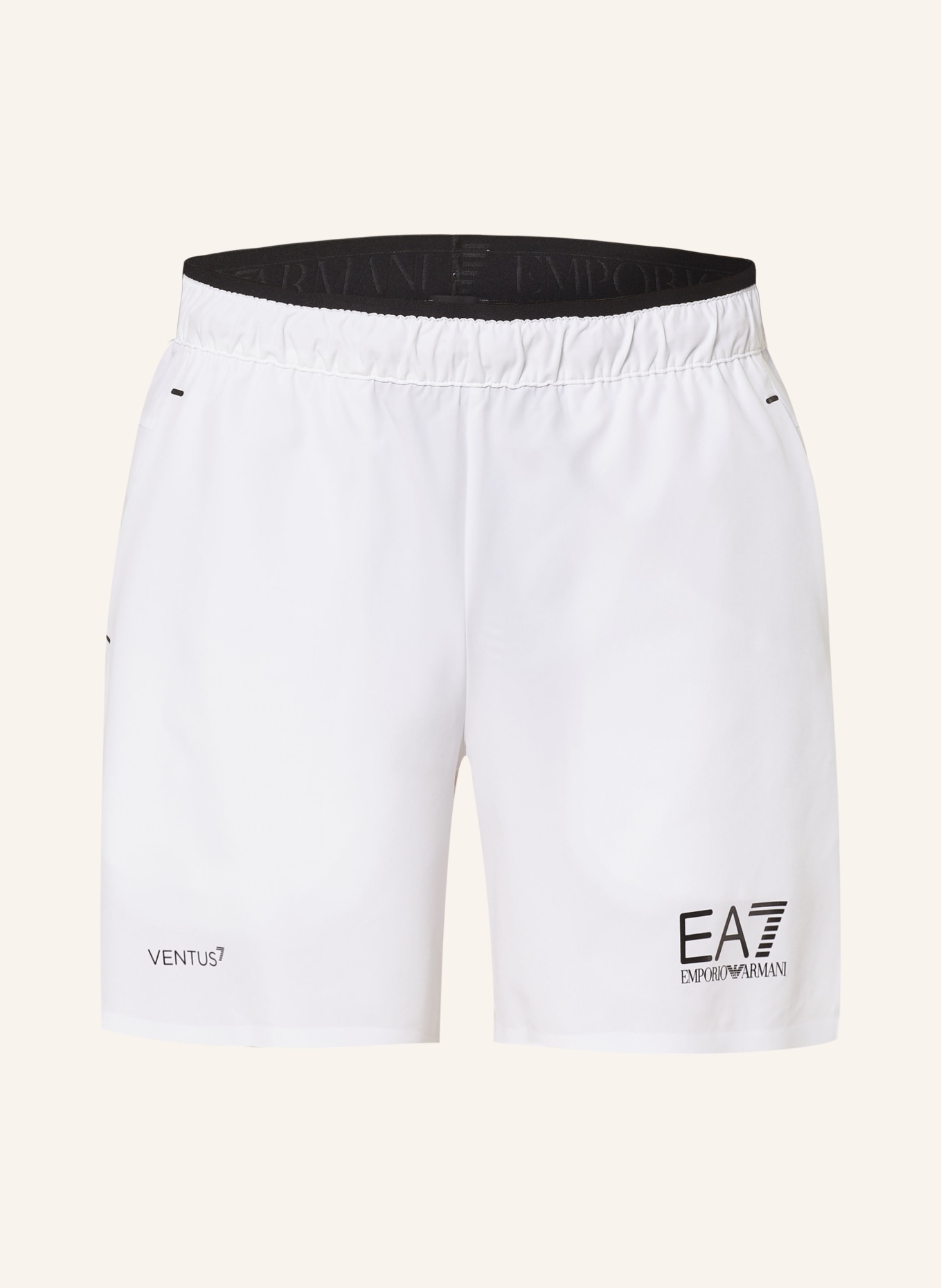 EA7 EMPORIO ARMANI Tennis shorts, Color: WHITE (Image 1)