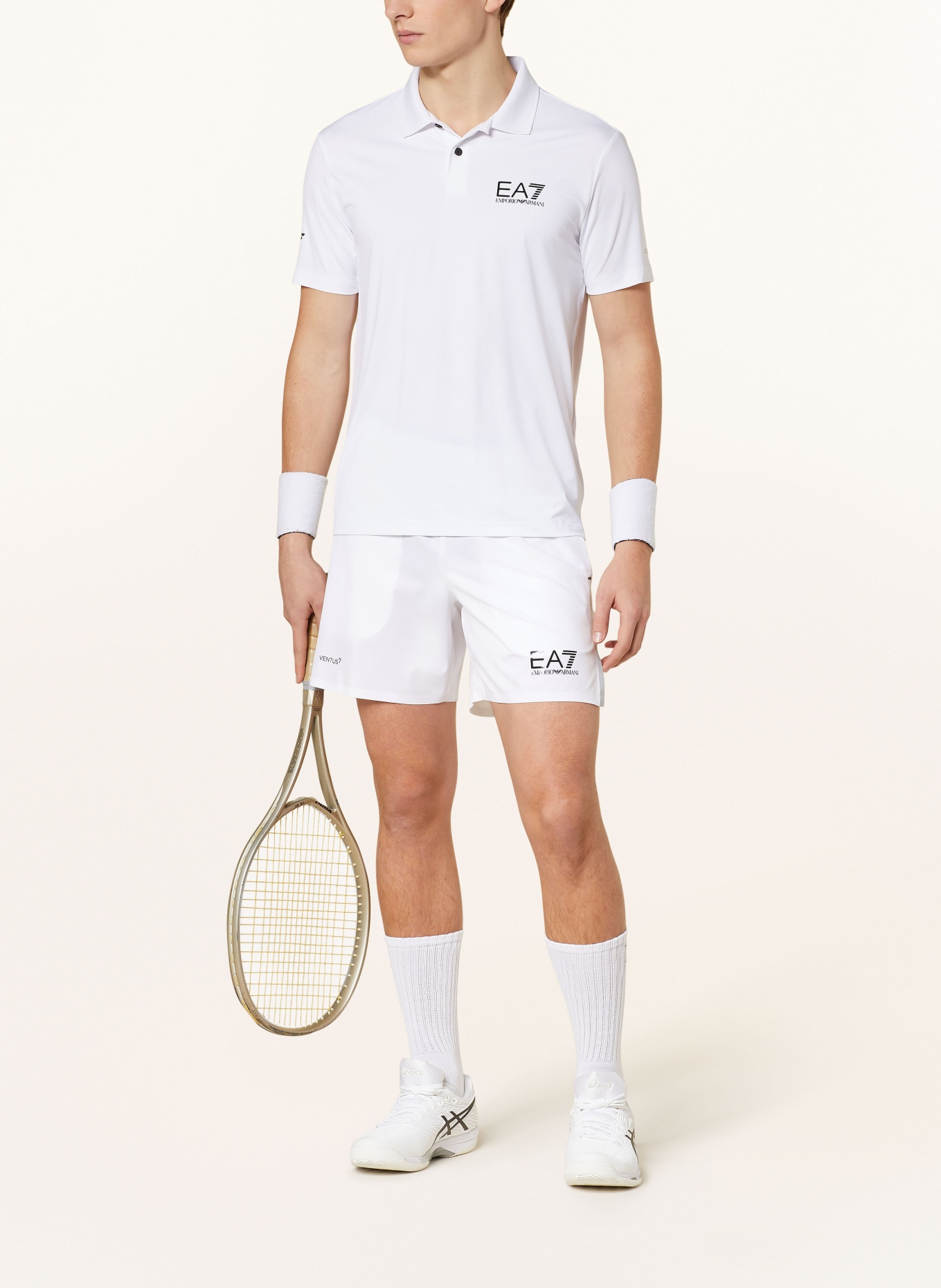 EA7 EMPORIO ARMANI Tennis shorts, Color: WHITE (Image 2)