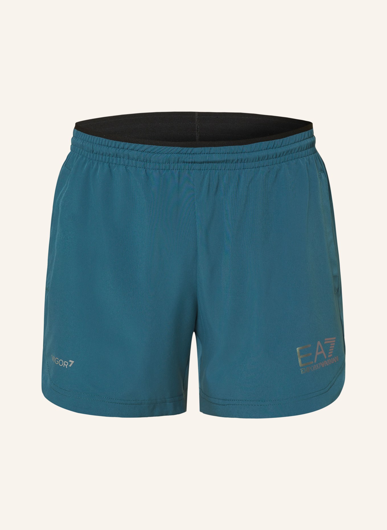 EA7 EMPORIO ARMANI Tennis shorts, Color: TEAL (Image 1)