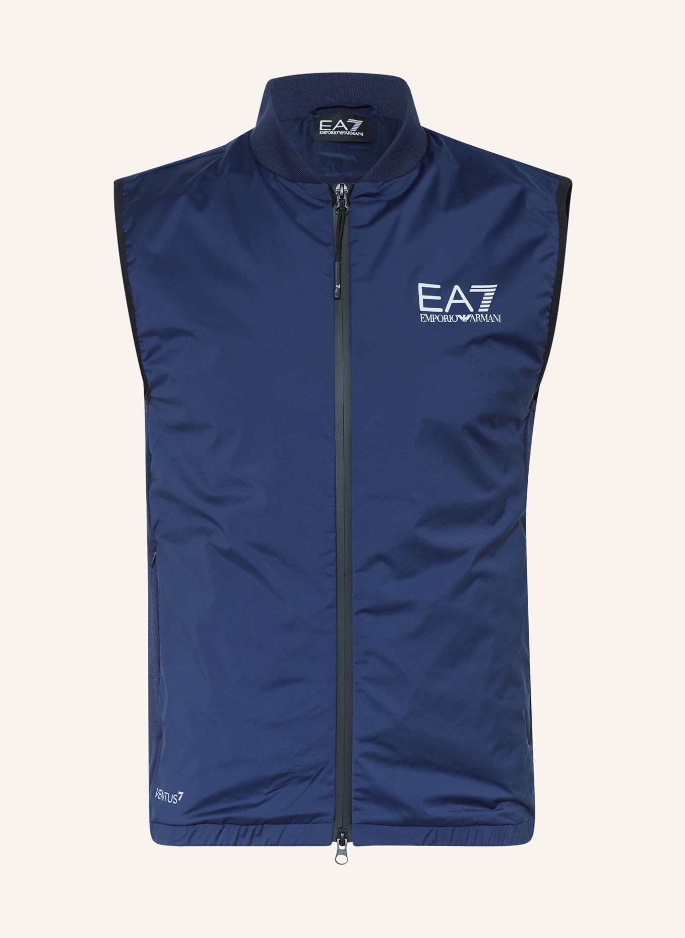 EA7 EMPORIO ARMANI Performance vest, Color: DARK BLUE (Image 1)