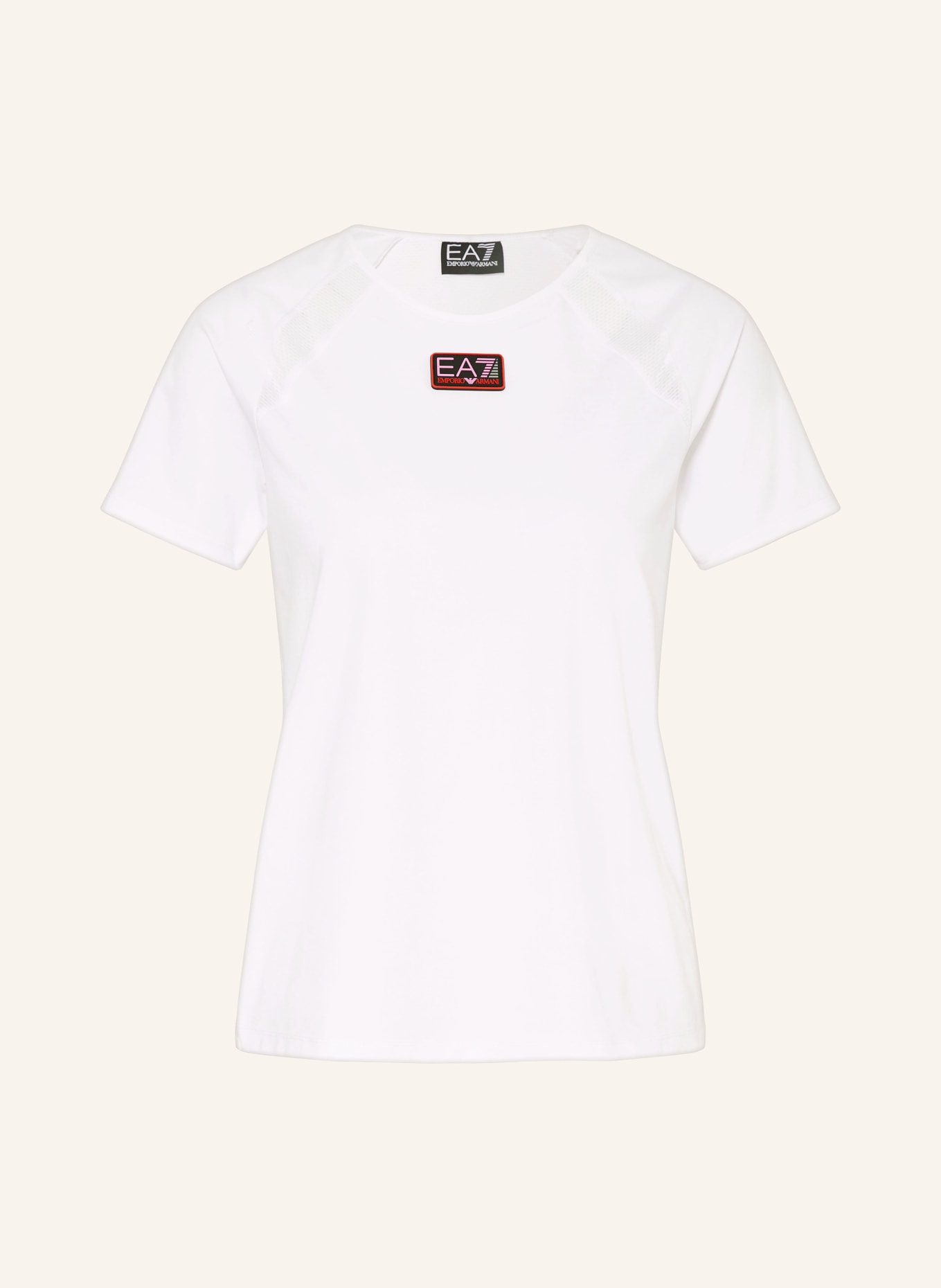 EA7 EMPORIO ARMANI Functional shirt, Color: WHITE (Image 1)