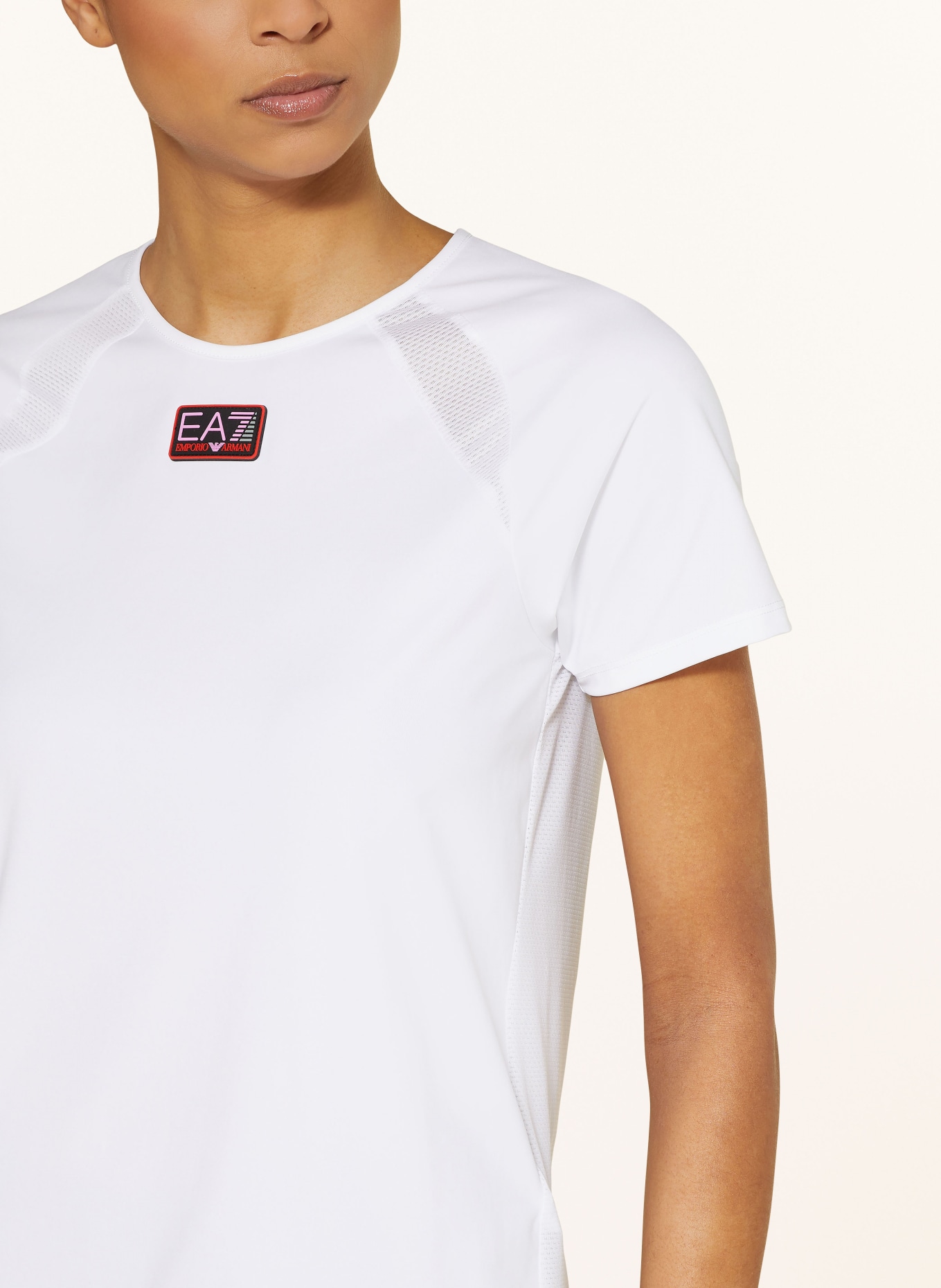 EA7 EMPORIO ARMANI Functional shirt, Color: WHITE (Image 4)