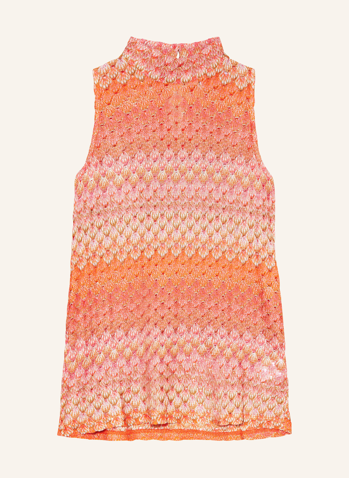 ANNA's Knit top, Color: ORANGE/ FUCHSIA/ COGNAC (Image 1)