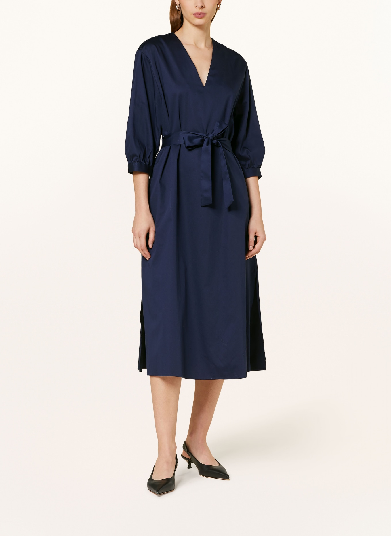 seidensticker Dress with 3/4 sleeves, Color: DARK BLUE (Image 2)