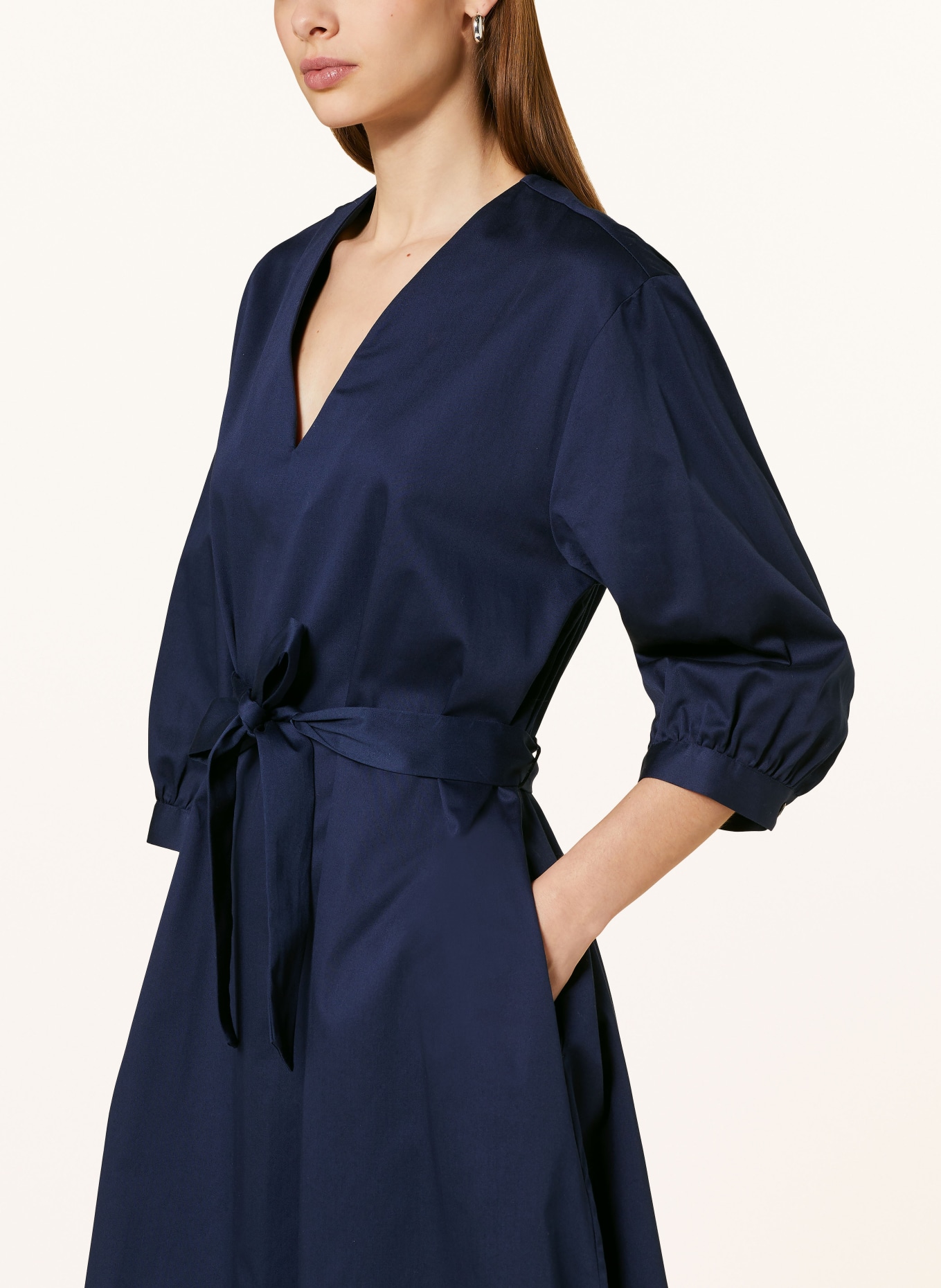 seidensticker Dress with 3/4 sleeves, Color: DARK BLUE (Image 4)