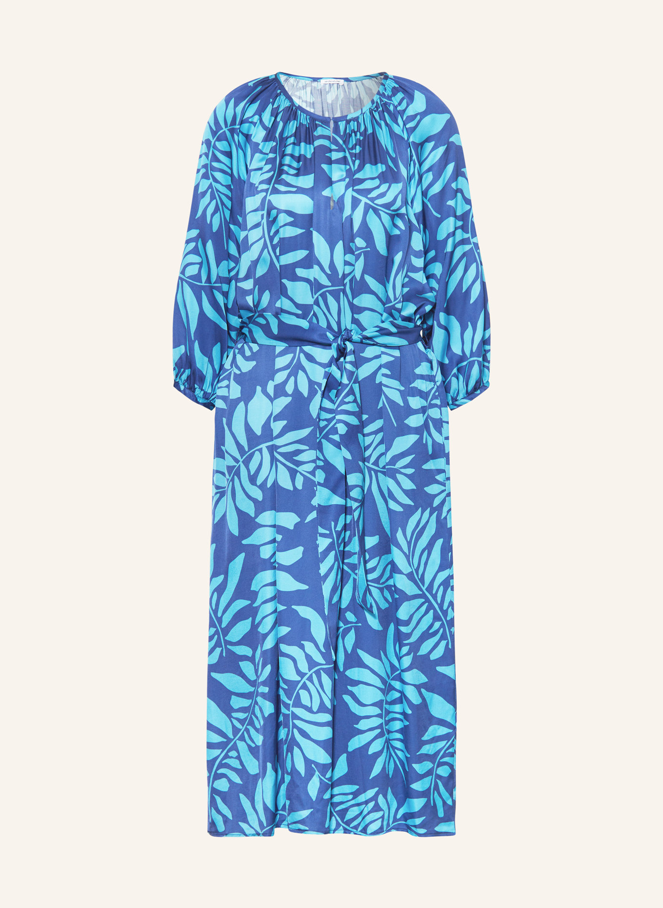 seidensticker Dress with 3/4 sleeves, Color: BLUE/ LIGHT BLUE (Image 1)