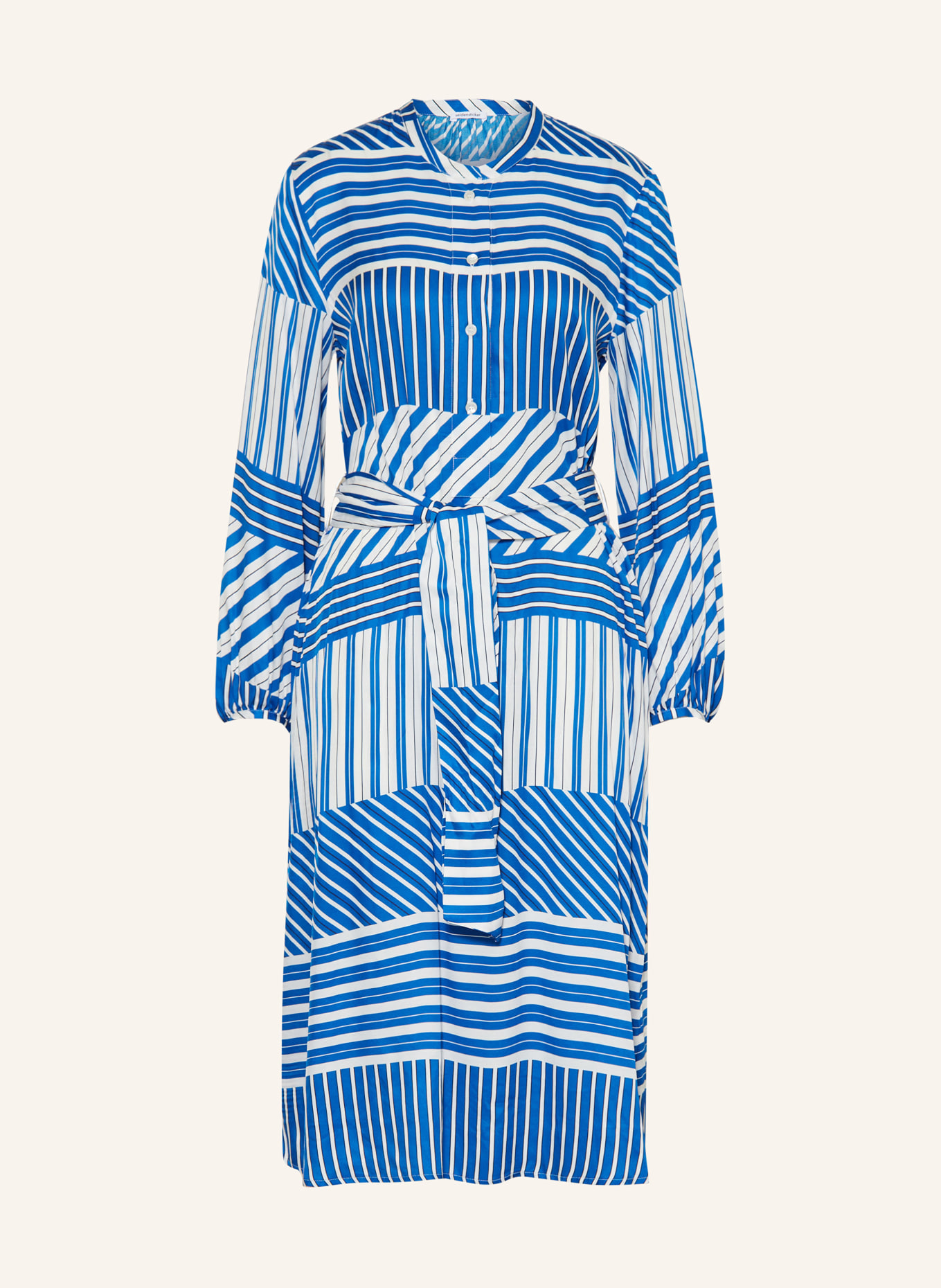 seidensticker Dress, Color: BLUE/ WHITE (Image 1)