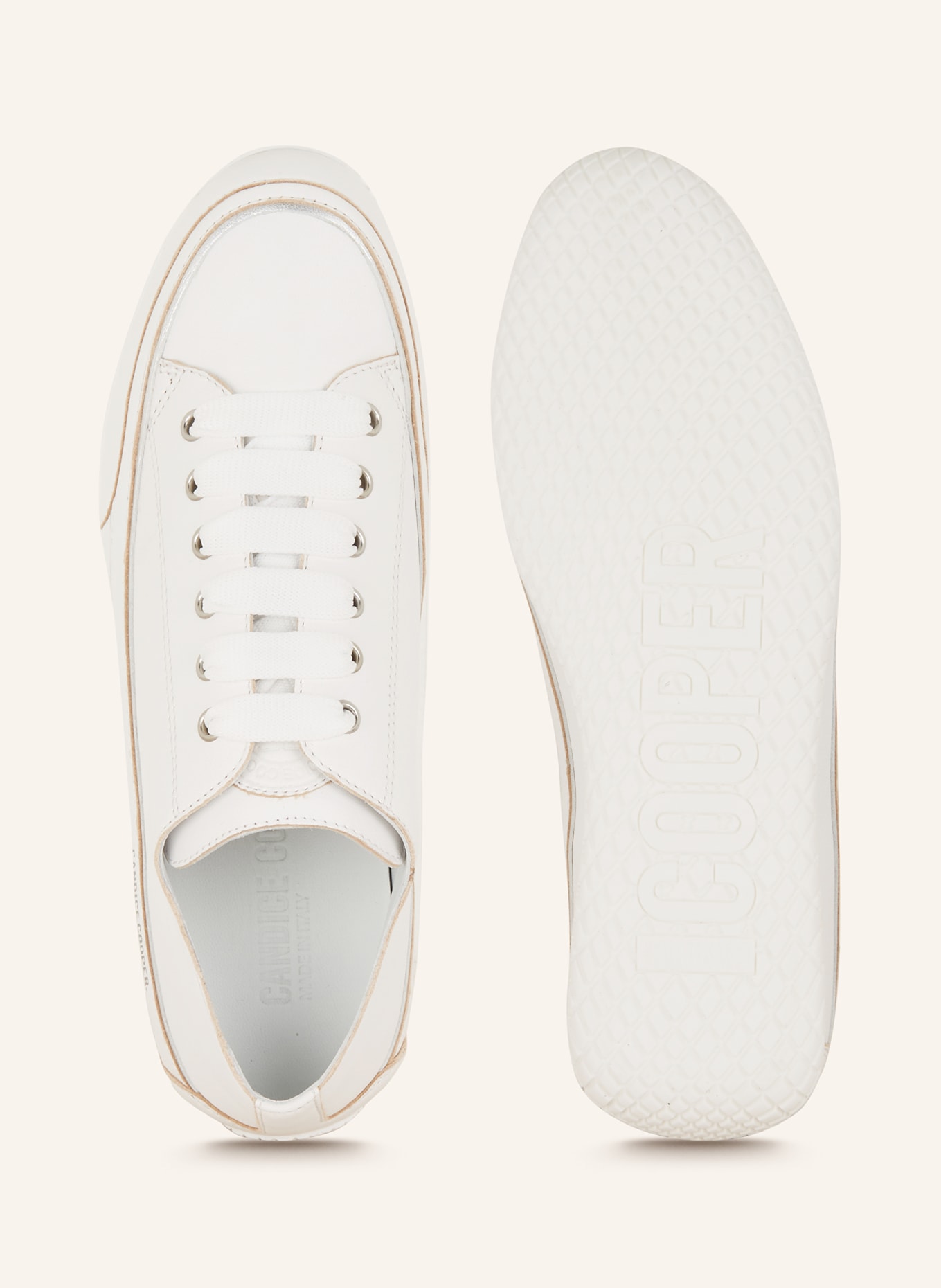 Candice Cooper Sneaker JANIS, Farbe: WEISS (Bild 5)