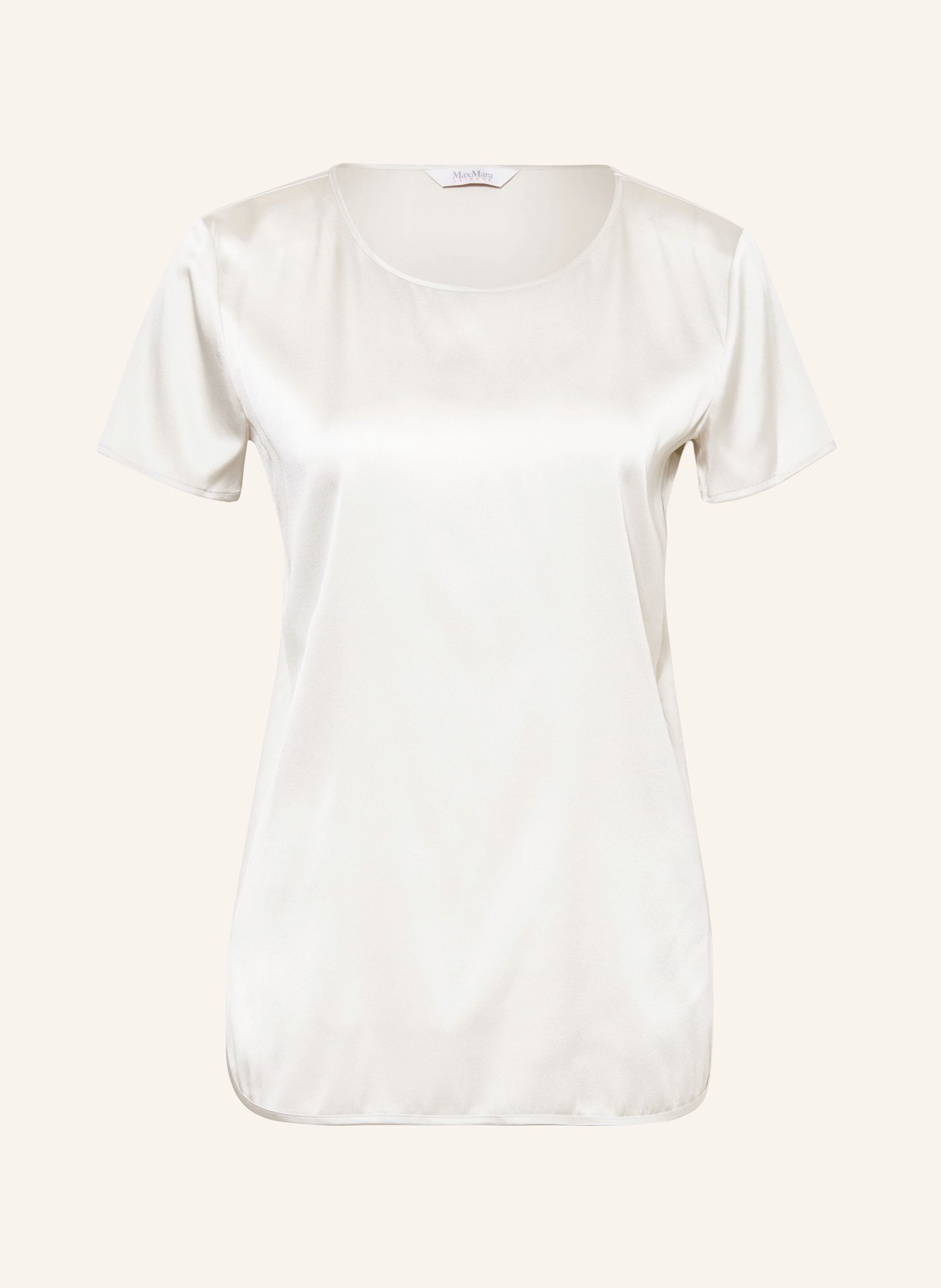 MaxMara LEISURE Shirt blouse CORTONA in silk, Color: 004 ICE (Image 1)
