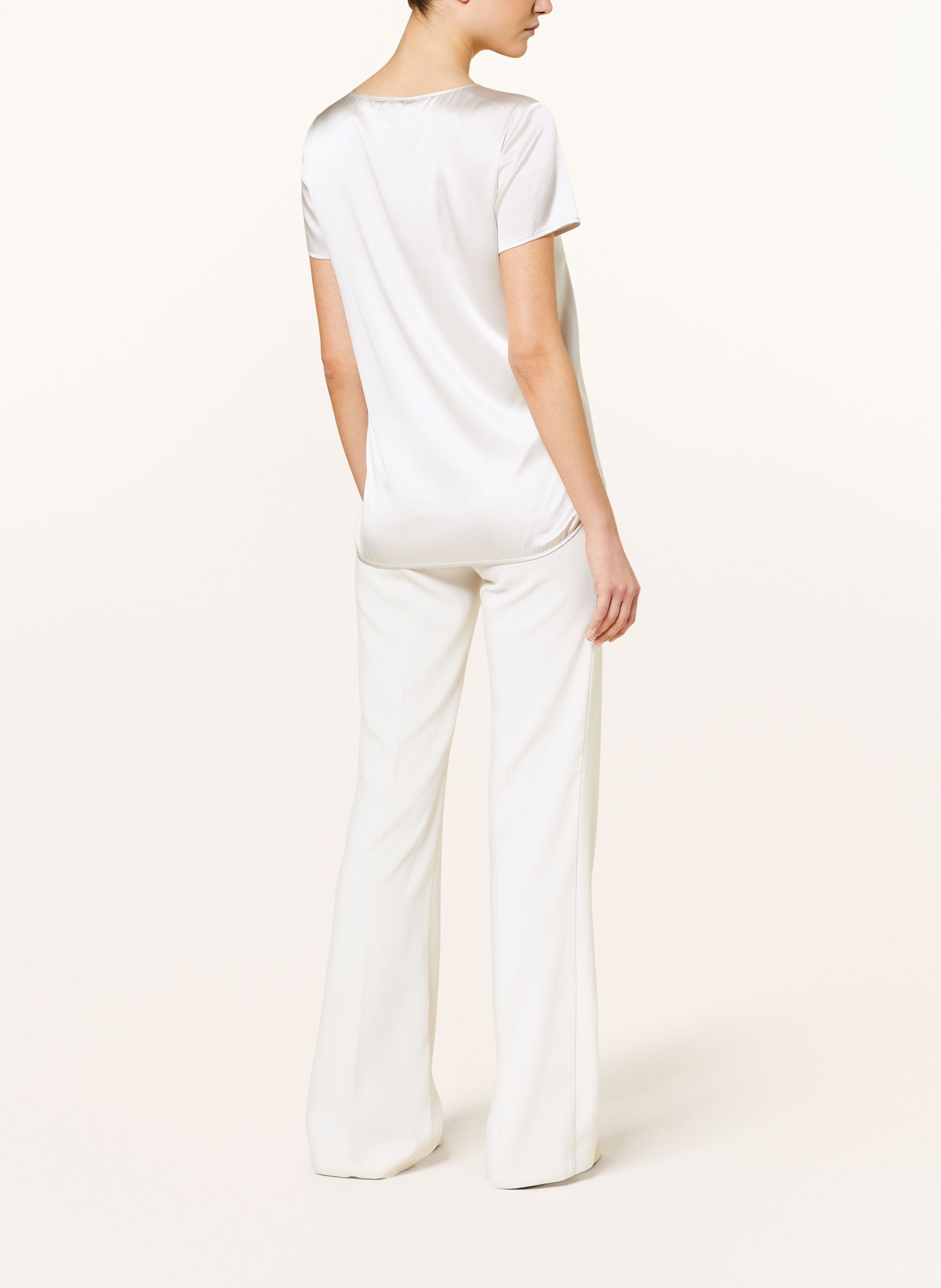 MaxMara LEISURE Shirt blouse CORTONA in silk, Color: 004 ICE (Image 3)