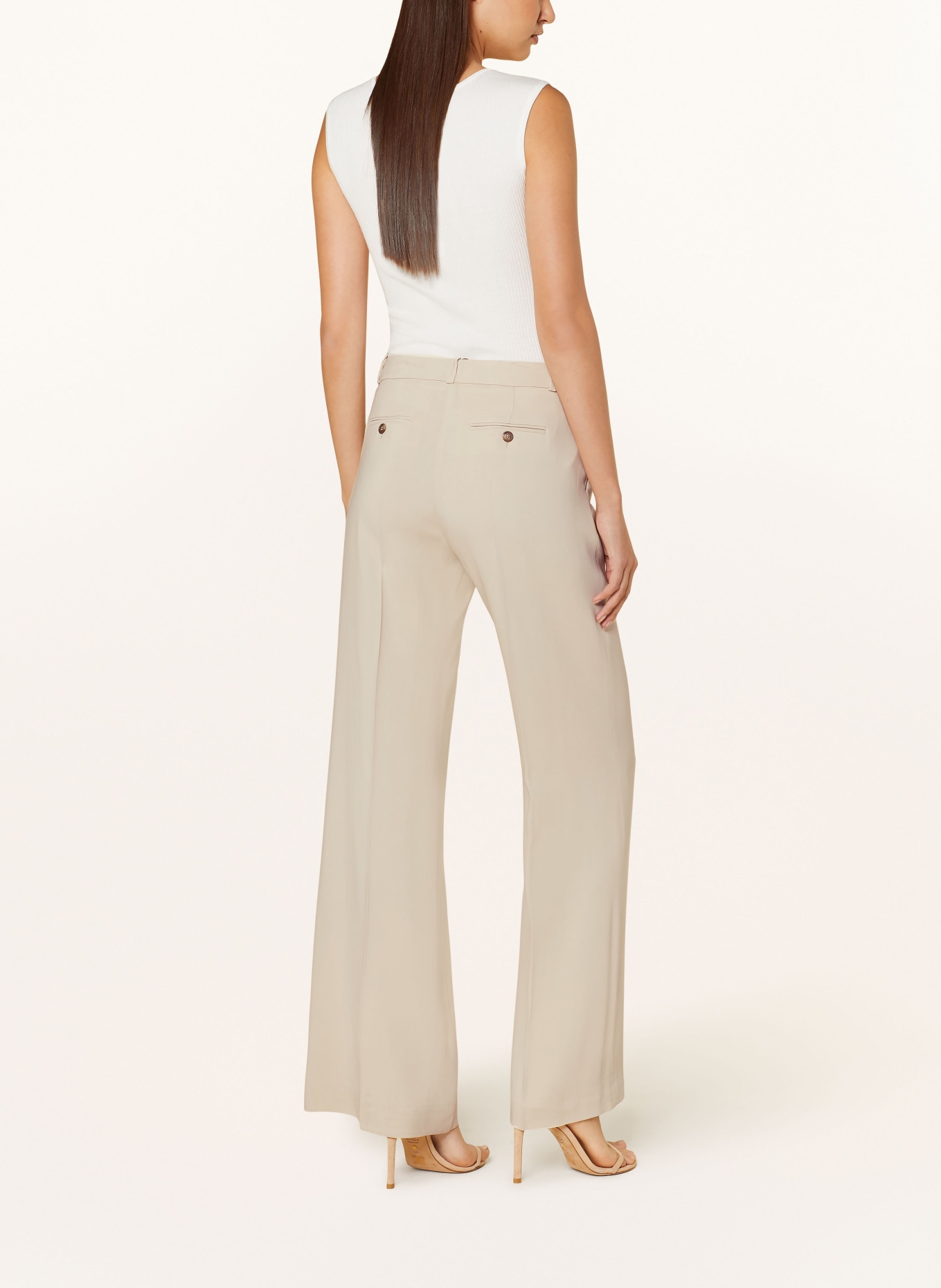 Kiltie Trousers, Color: CREAM (Image 3)