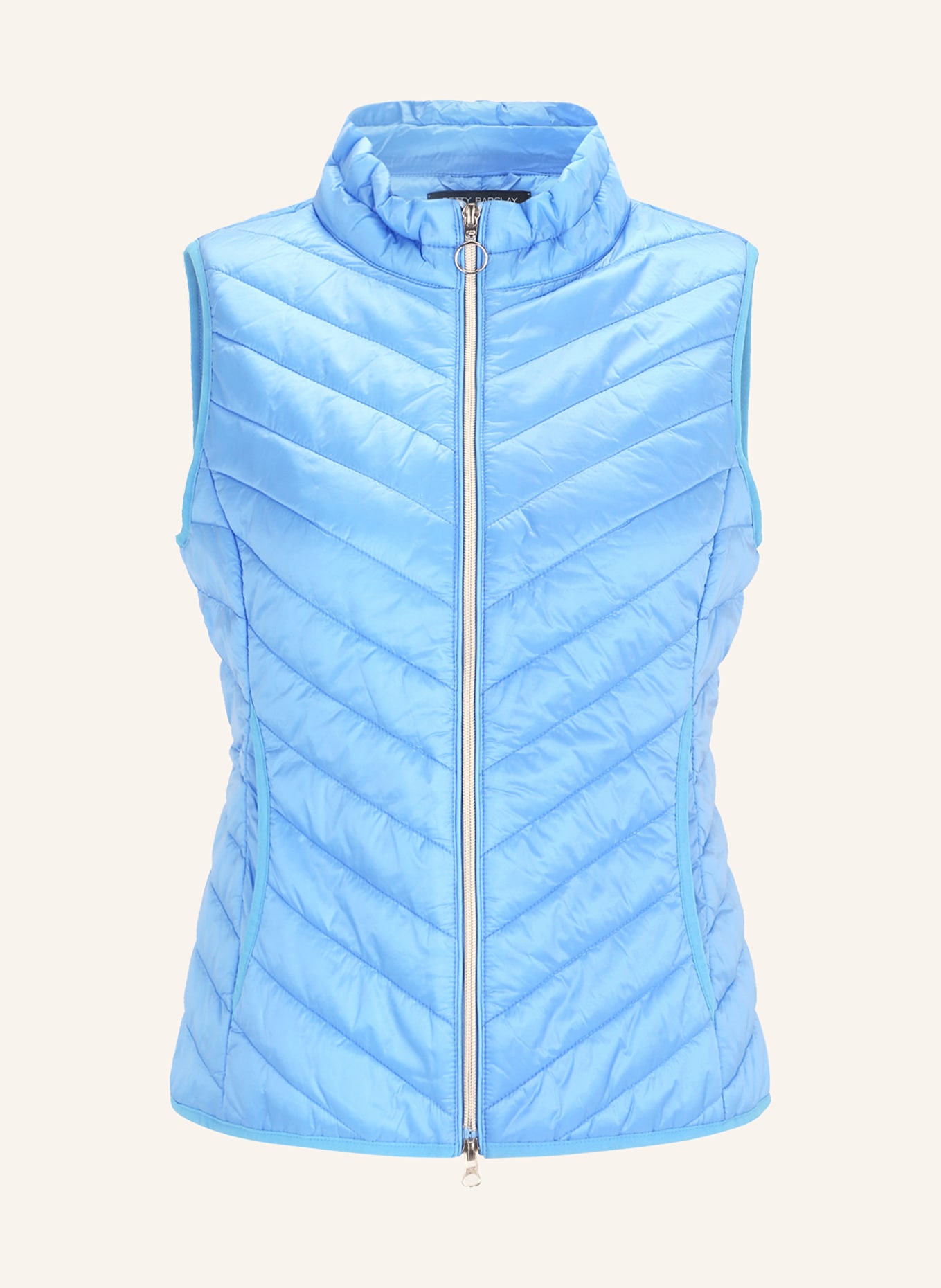 Betty Barclay Quilted vest, Color: BLUE (Image 1)