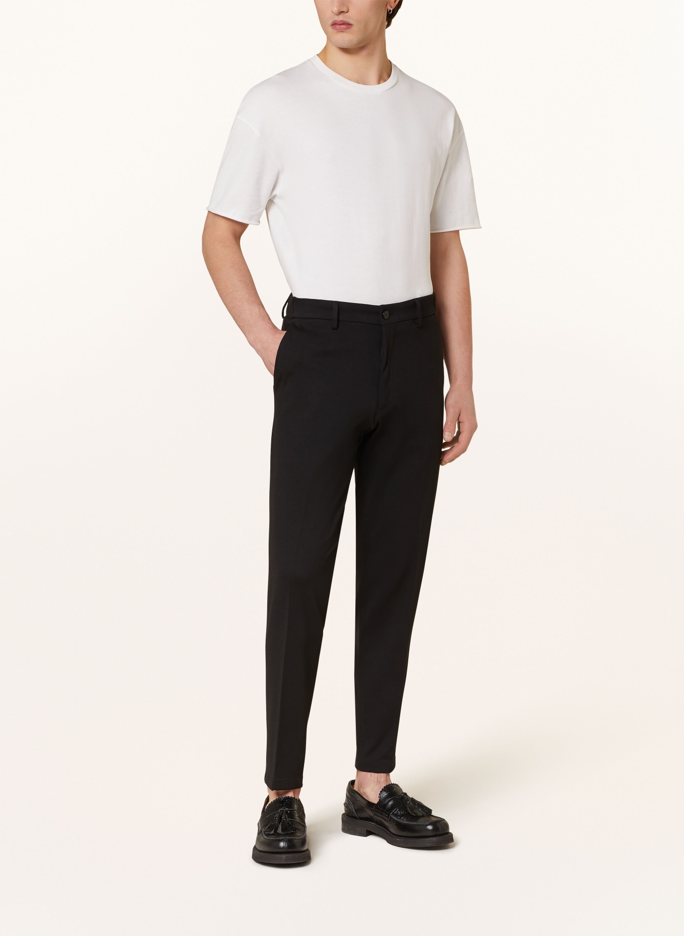 DRYKORN Suit trousers AJEND slim fit, Color: 1000 SCHWARZ (Image 3)