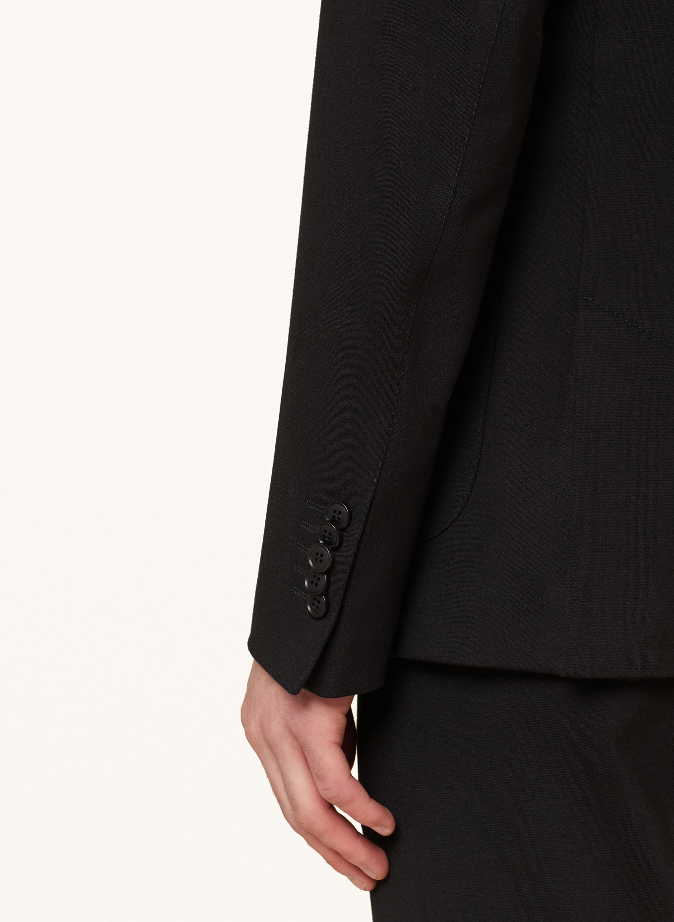 DRYKORN Suit jacket CARLES extra slim fit, Color: 1000 SCHWARZ (Image 6)