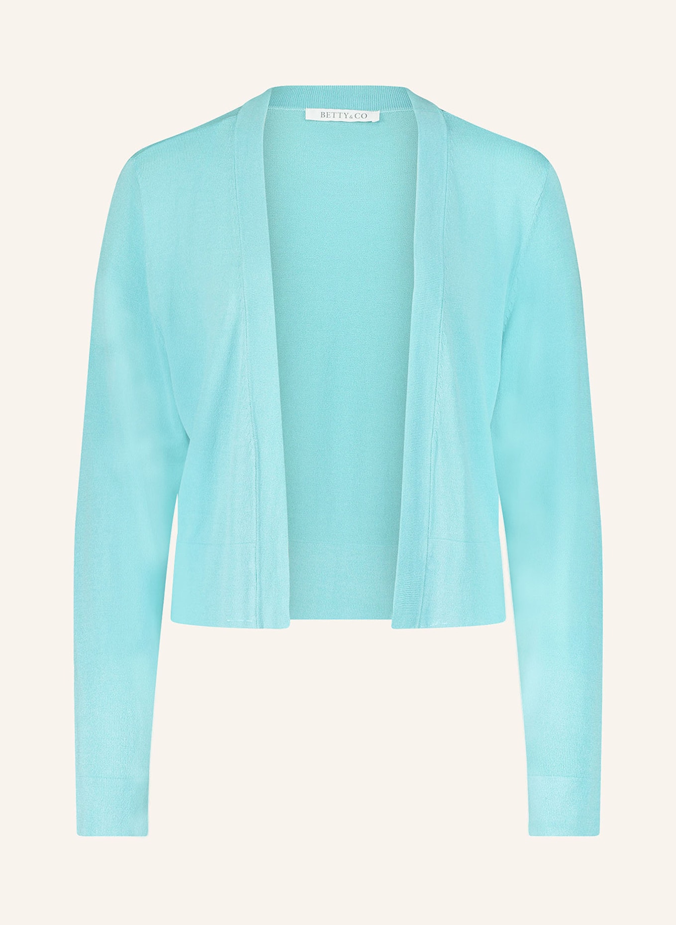 BETTY&CO Knit cardigan, Color: TURQUOISE (Image 1)