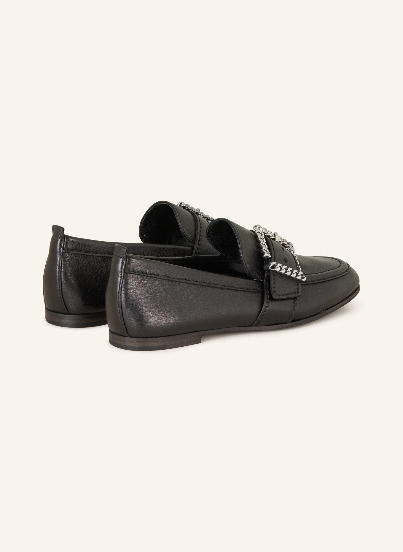 KENNEL & SCHMENGER Loafers EMMA, Color: BLACK/ SILVER (Image 2)