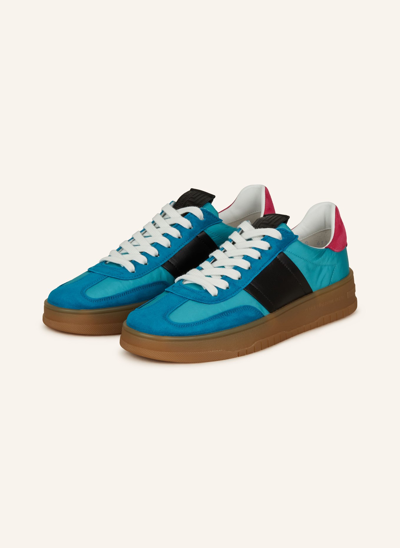 KENNEL & SCHMENGER Sneaker DRIFT, Farbe: PETROL/ SCHWARZ/ FUCHSIA (Bild 1)