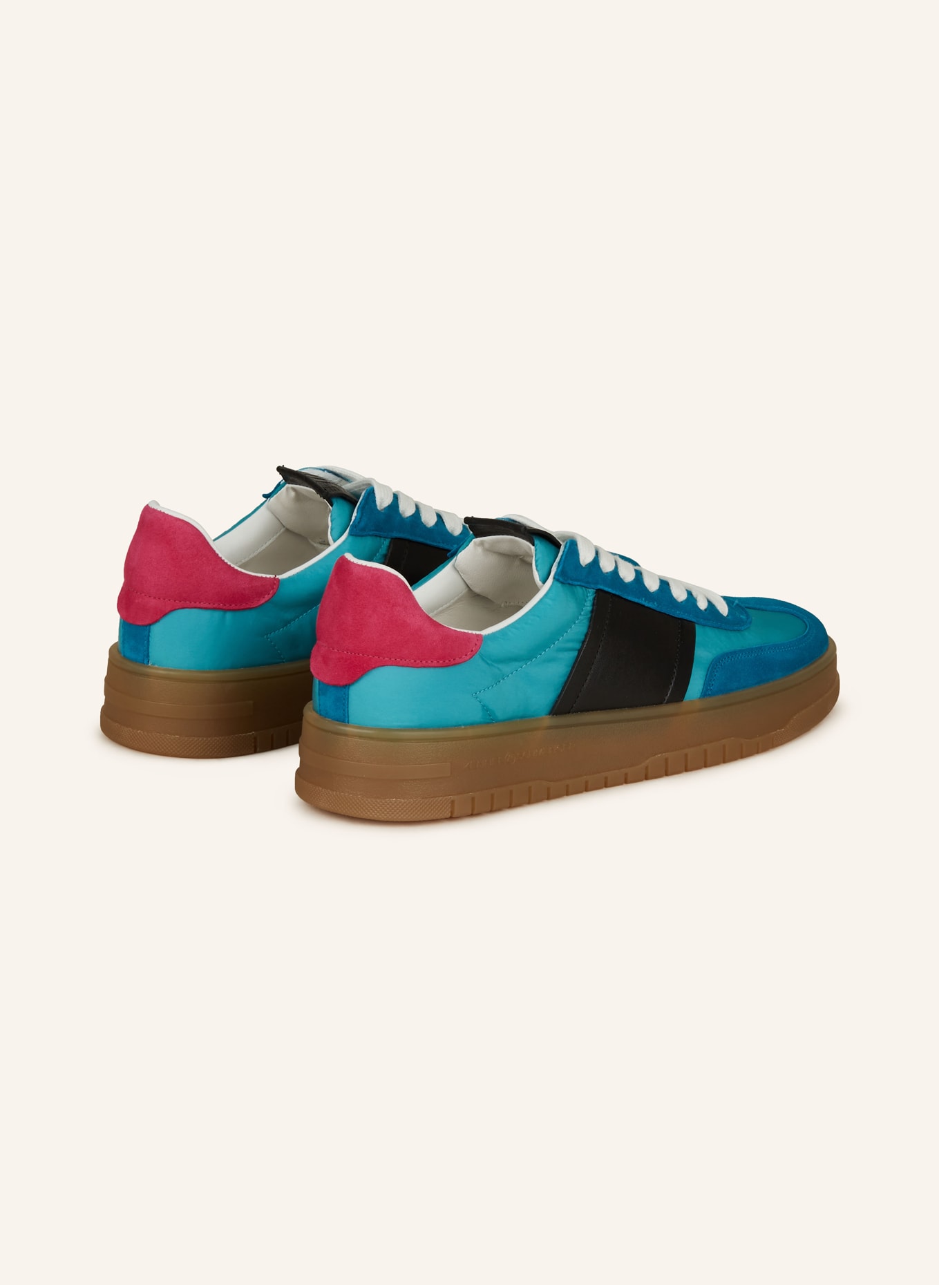 KENNEL & SCHMENGER Sneaker DRIFT, Farbe: PETROL/ SCHWARZ/ FUCHSIA (Bild 2)