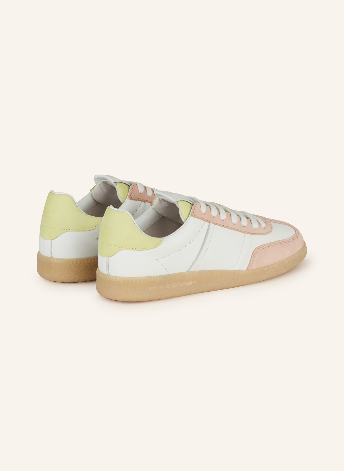 KENNEL & SCHMENGER Sneakers CRACK, Color: WHITE/ ROSE (Image 2)