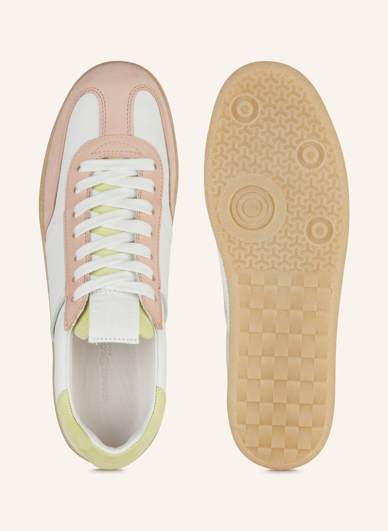 KENNEL & SCHMENGER Sneaker CRACK, Farbe: WEISS/ ROSÉ (Bild 5)