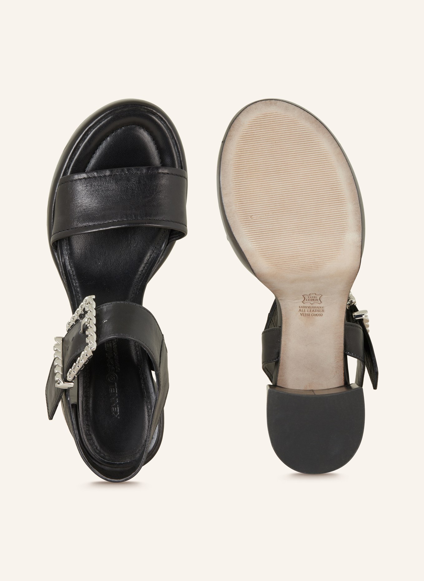 KENNEL & SCHMENGER Platform sandals MILA, Color: BLACK (Image 5)