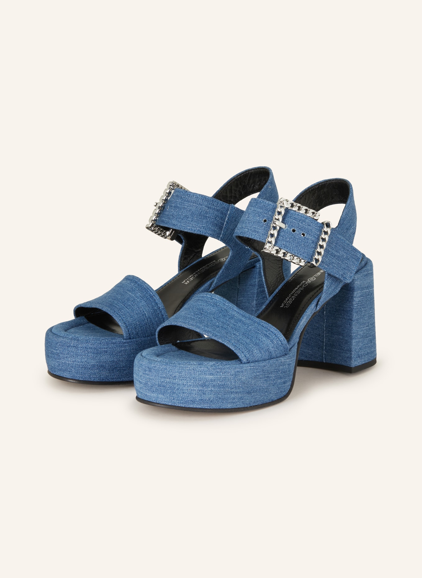 KENNEL & SCHMENGER Sandals MILA, Color: BLUE (Image 1)