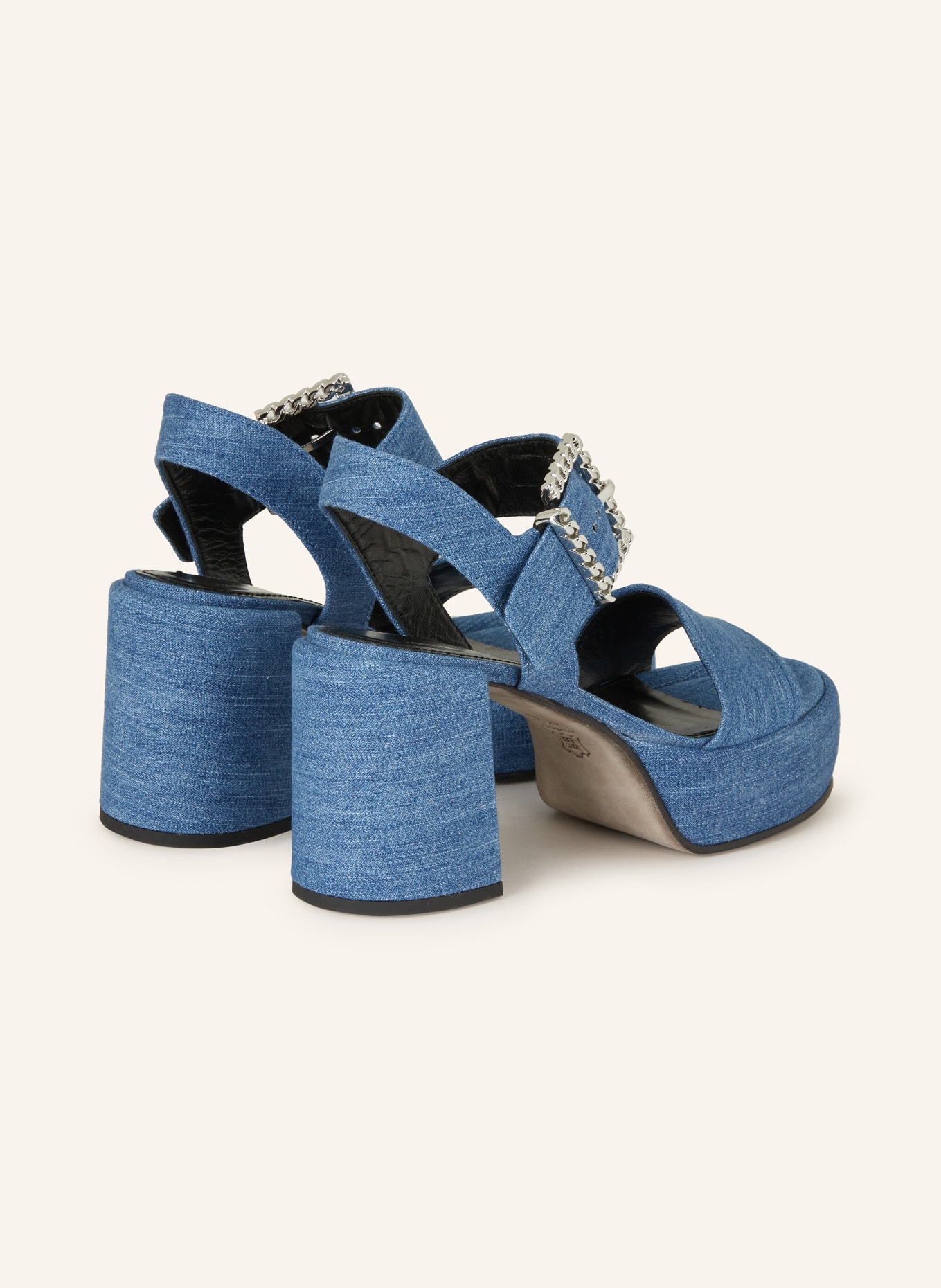 KENNEL & SCHMENGER Sandals MILA, Color: BLUE (Image 2)