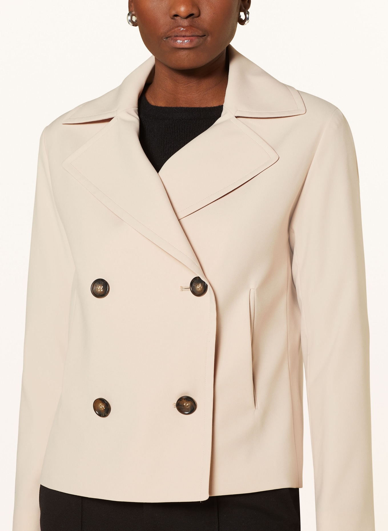 CINZIA ROCCA Pea coat, Color: LIGHT BROWN (Image 4)