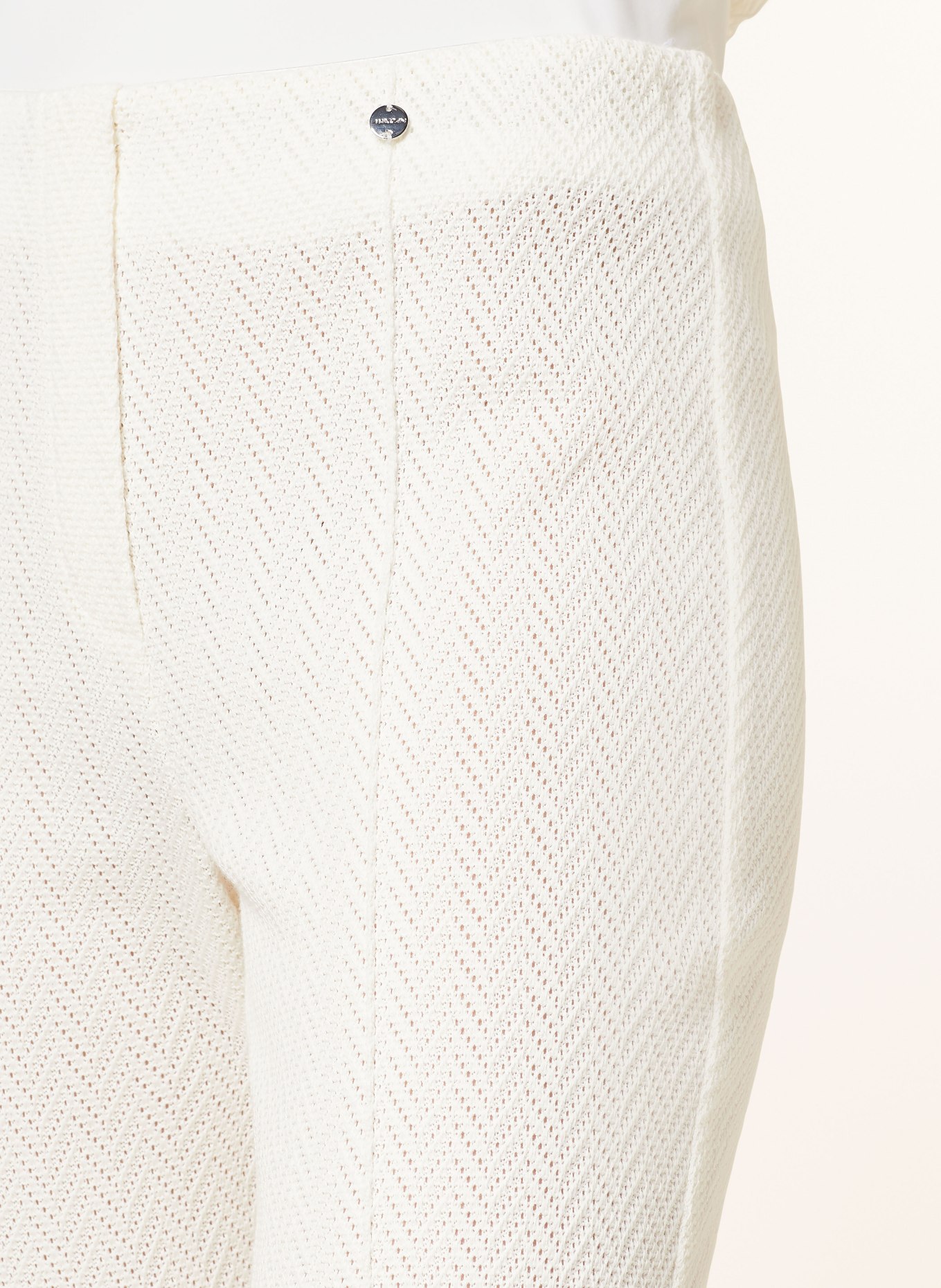 MARC CAIN Spodnie z dzianiny FREDERICA, Kolor: 110 off (Obrazek 5)
