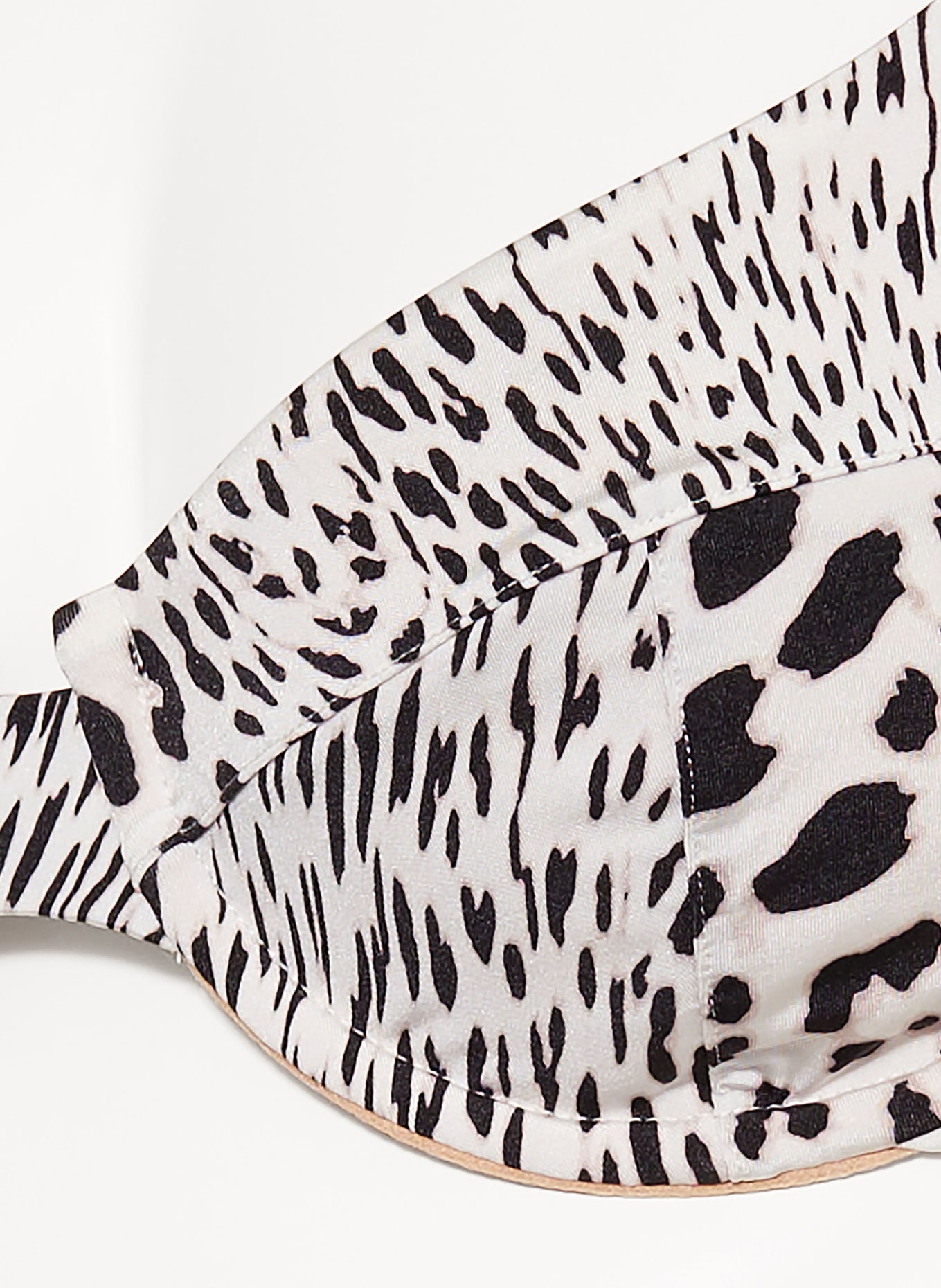 EVARAE Underwired bikini top PIPPA, Color: WHITE/ BLACK (Image 4)