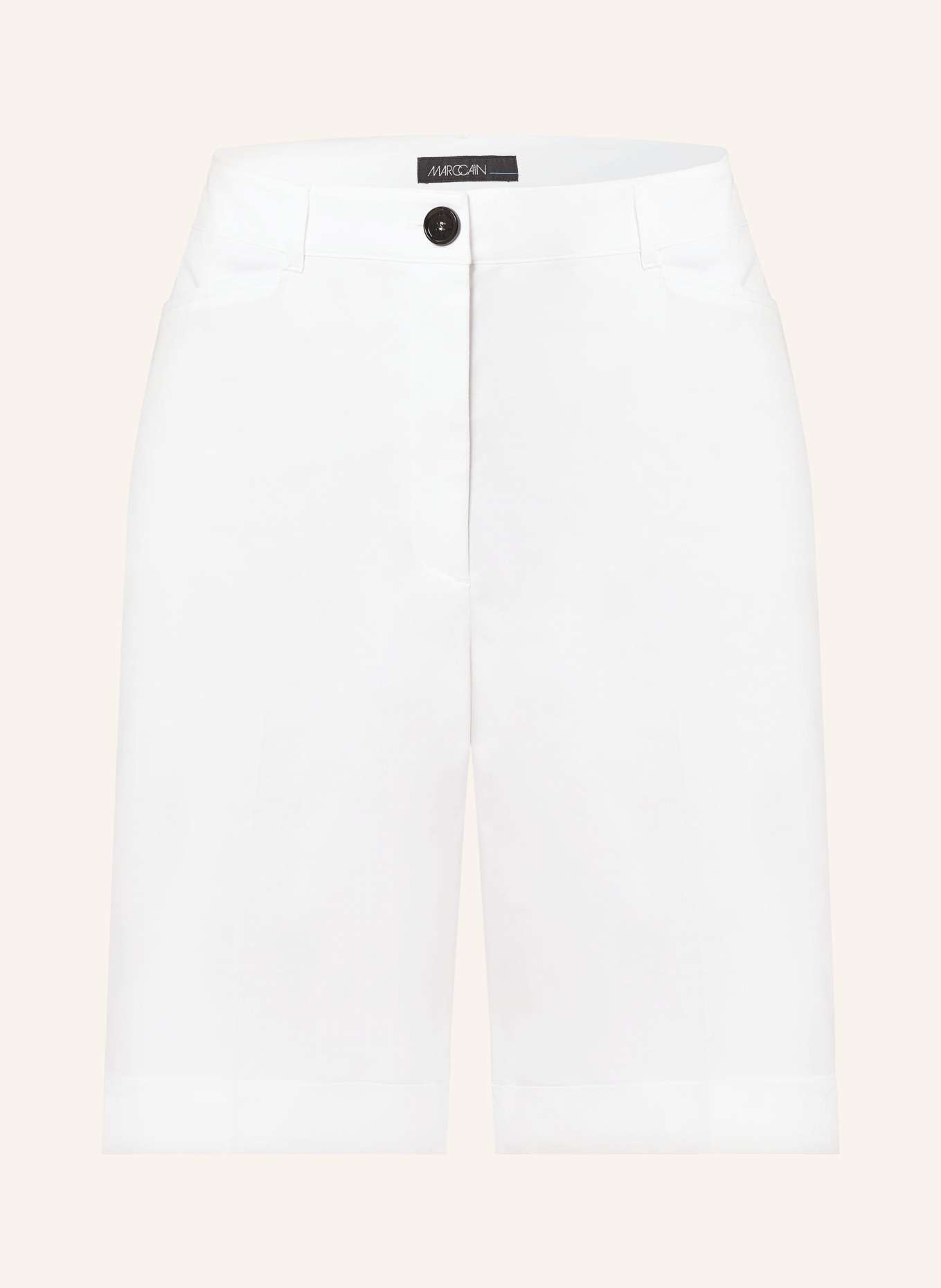 MARC CAIN Shorts, Color: 100 WHITE (Image 1)