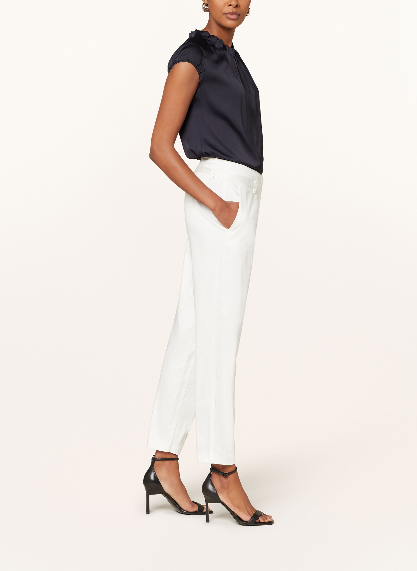 BETTY&CO Trousers, Color: WHITE (Image 4)