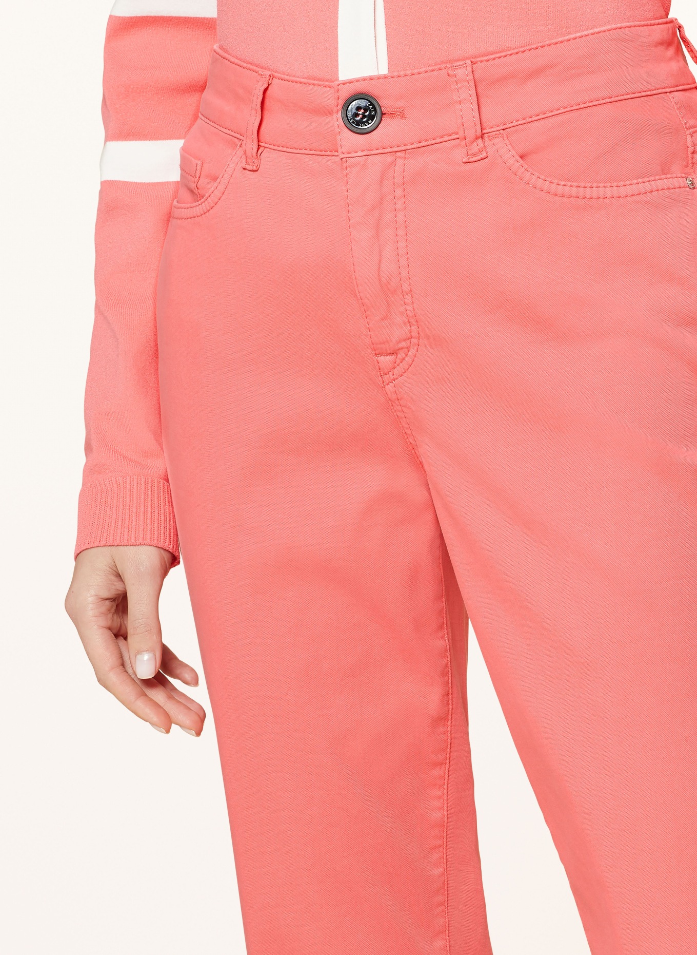MARC CAIN Trousers RAIPUR, Color: 238 light neon red (Image 5)
