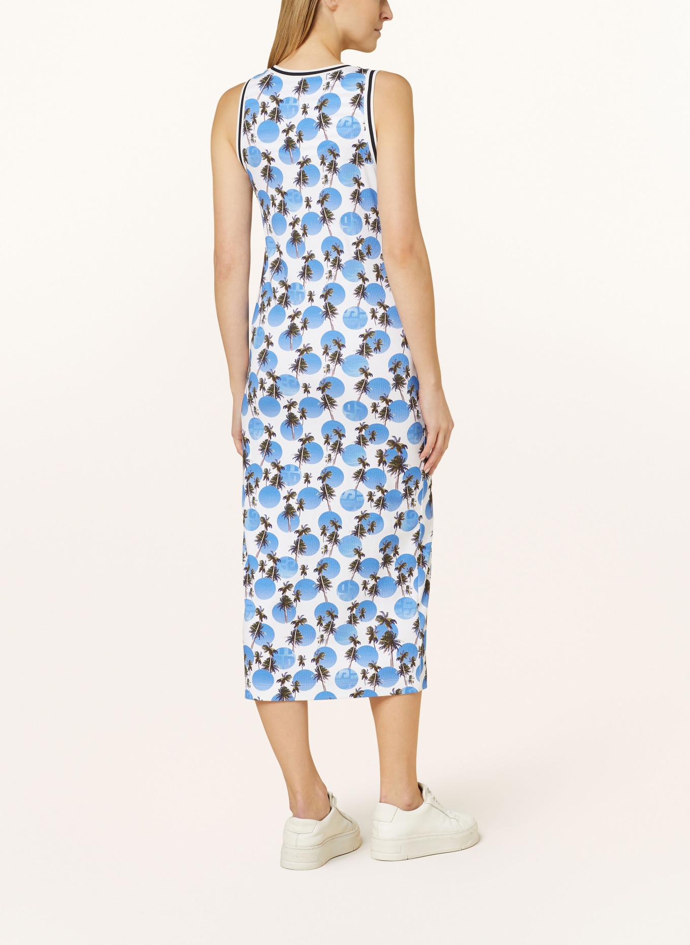 MARC CAIN Jersey dress, Color: 363 bright azure (Image 3)