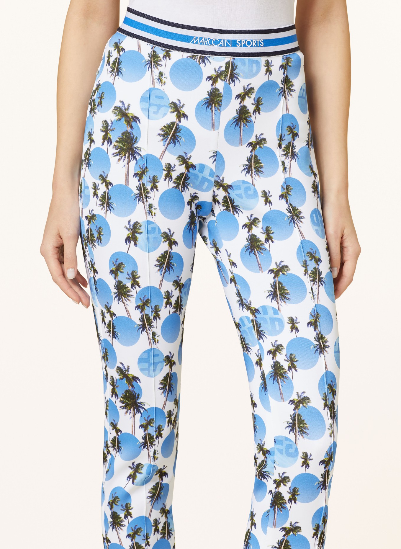 MARC CAIN Trousers SOFIA, Color: 363 bright azure (Image 5)
