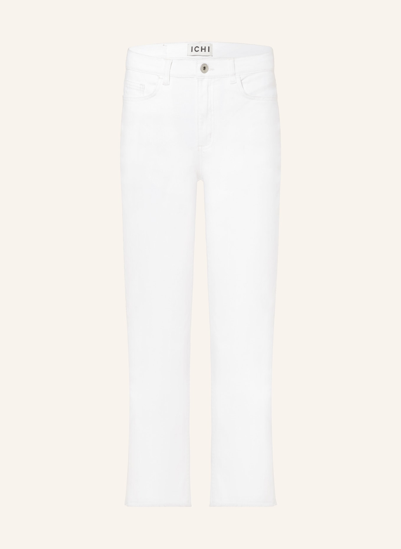 ICHI 7/8-Jeans IHZIGGY RAVEN, Farbe: 110601 Bright White (Bild 1)
