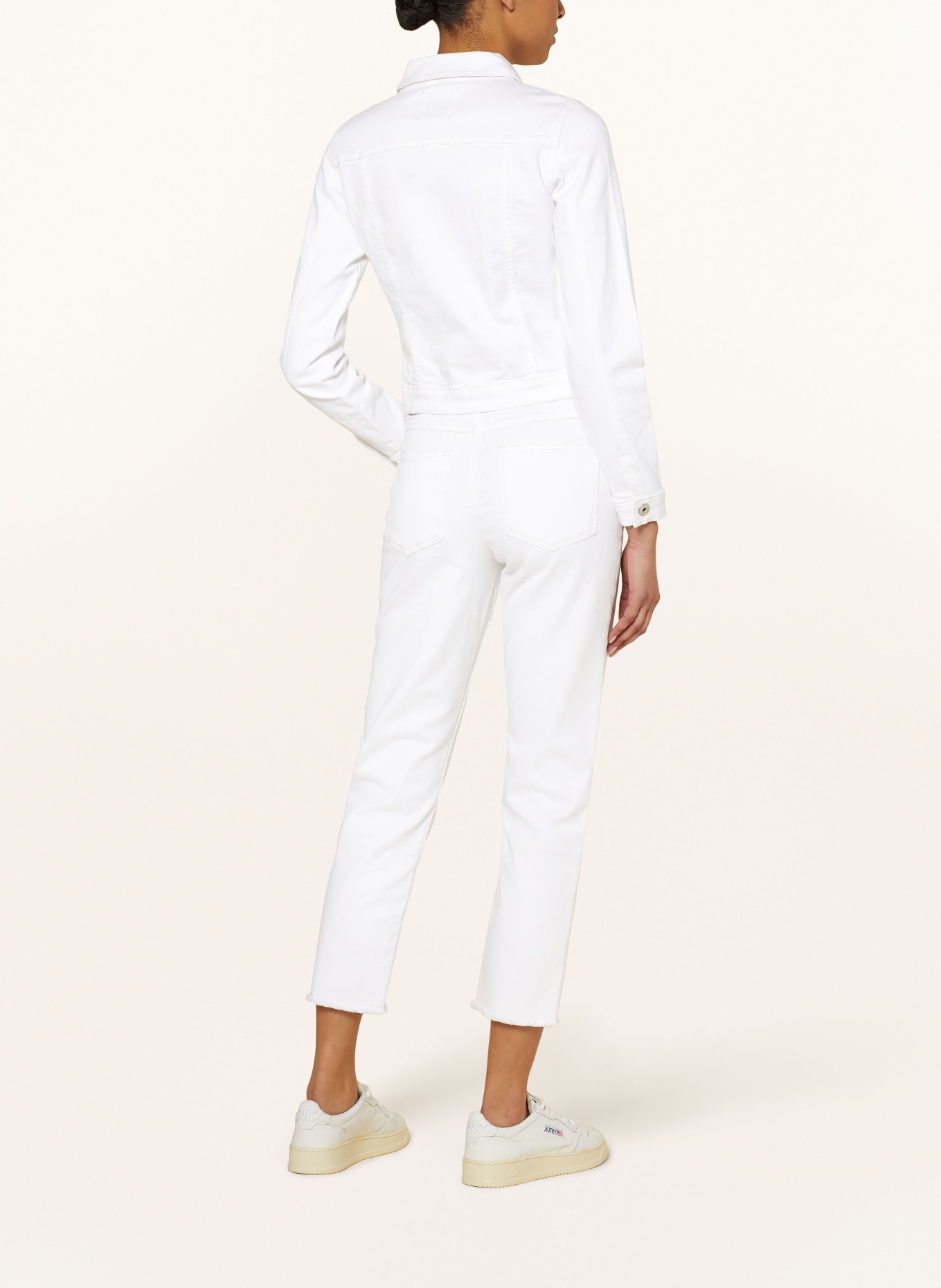 ICHI 7/8 jeans IHZIGGY RAVEN, Color: 110601 Bright White (Image 3)