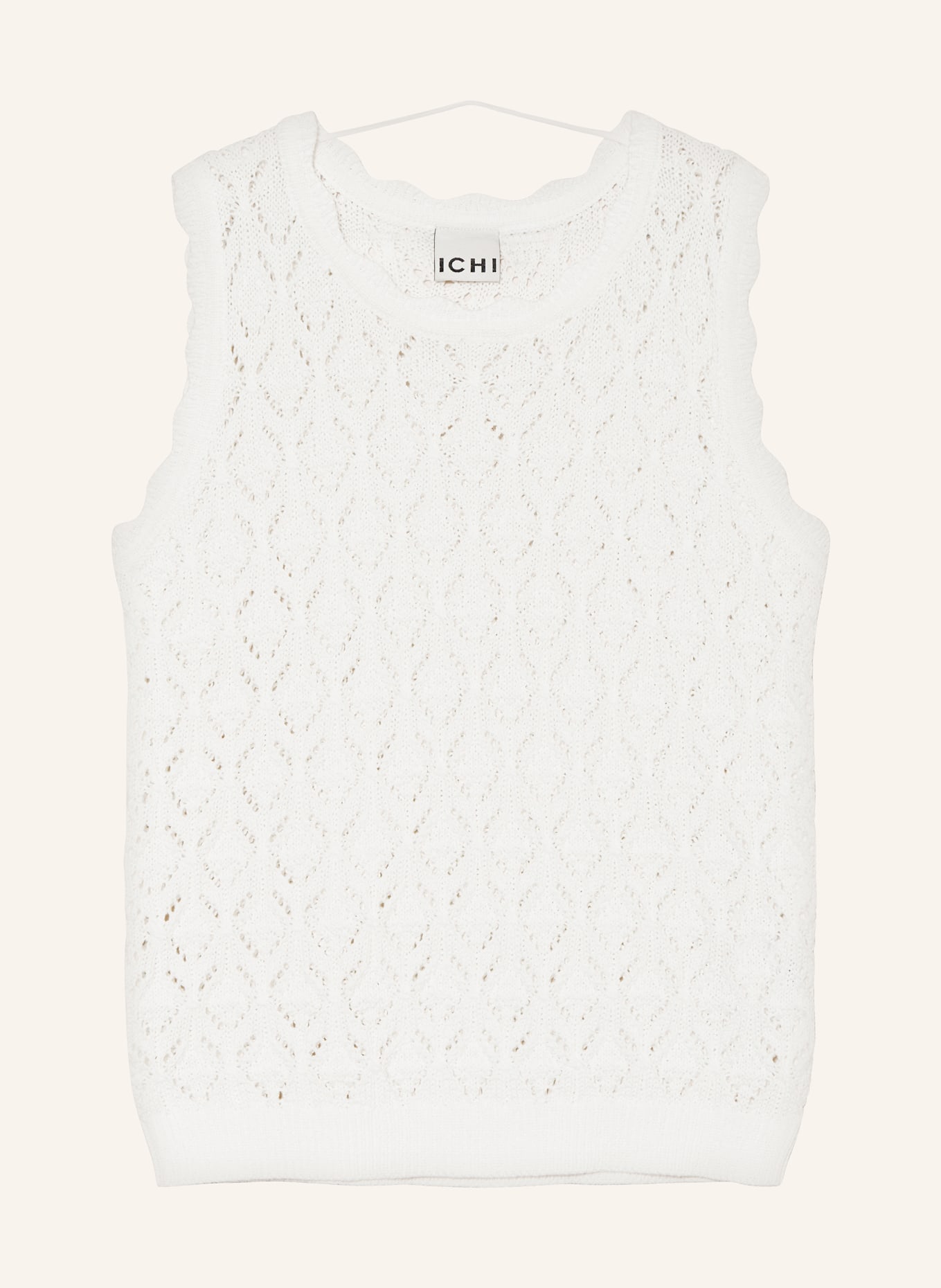 ICHI Knit top IHBLANCA, Color: WHITE (Image 1)