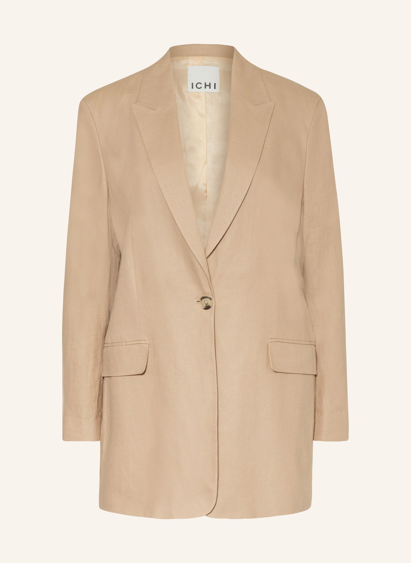 ICHI Blazer IHLINO, Color: LIGHT BROWN (Image 1)