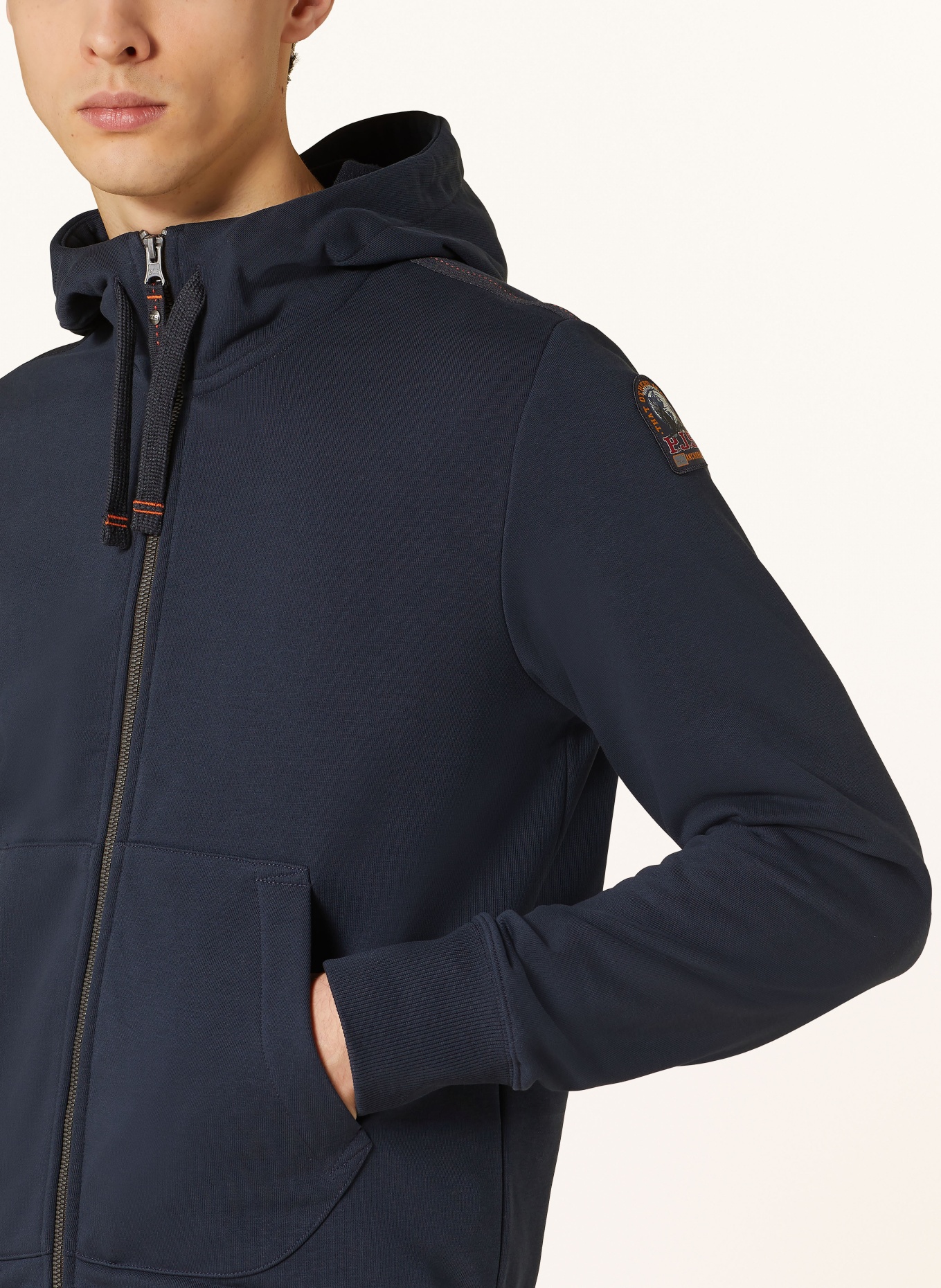 PARAJUMPERS Sweat jacket CHARLIE EASY, Color: 0316 blue navy (Image 5)