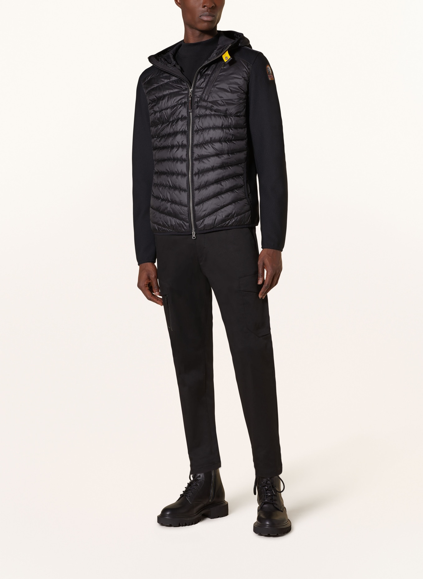 PARAJUMPERS Quilted jacket NOLAN, Color: BLACK (Image 2)