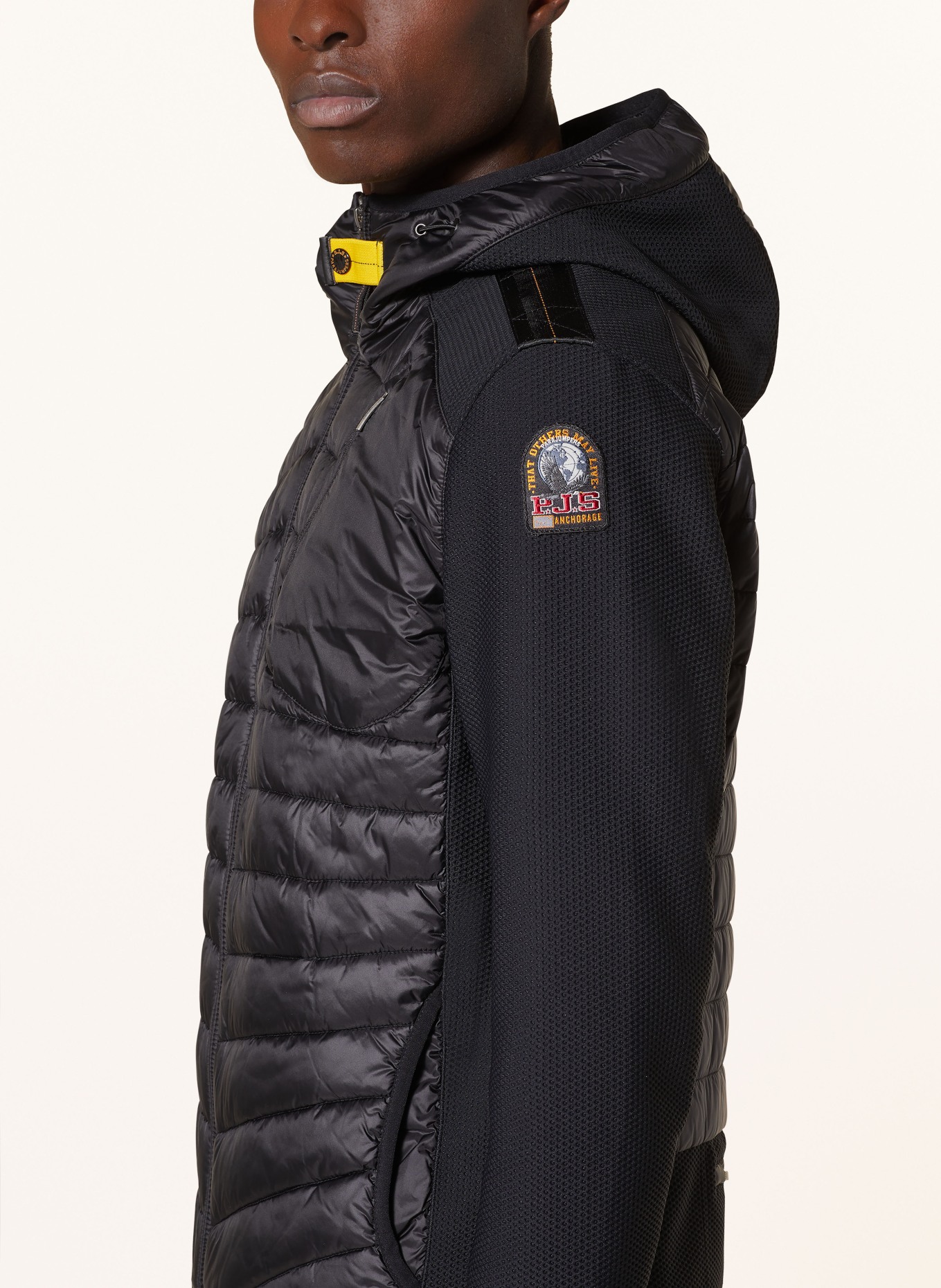 PARAJUMPERS Quilted jacket NOLAN, Color: BLACK (Image 5)